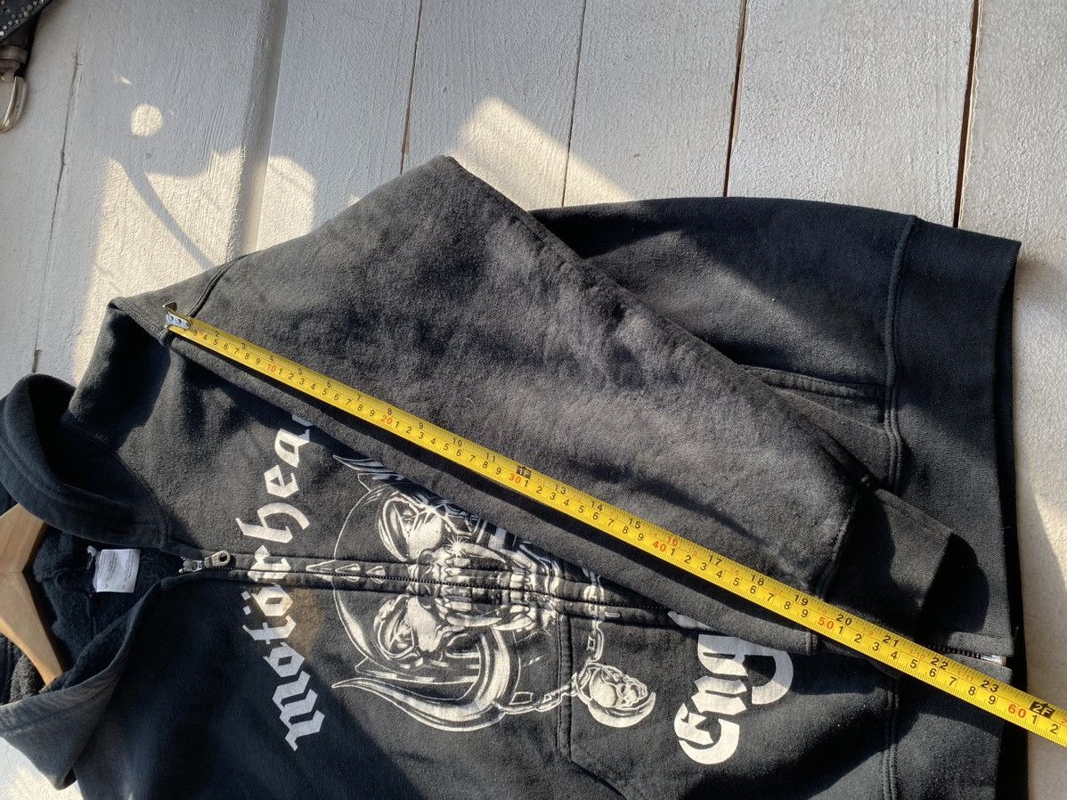 Gildan 00s Motorhead band opium punk distressed sun faded hoodie Size US M / EU 48-50 / 2 - 12 Thumbnail