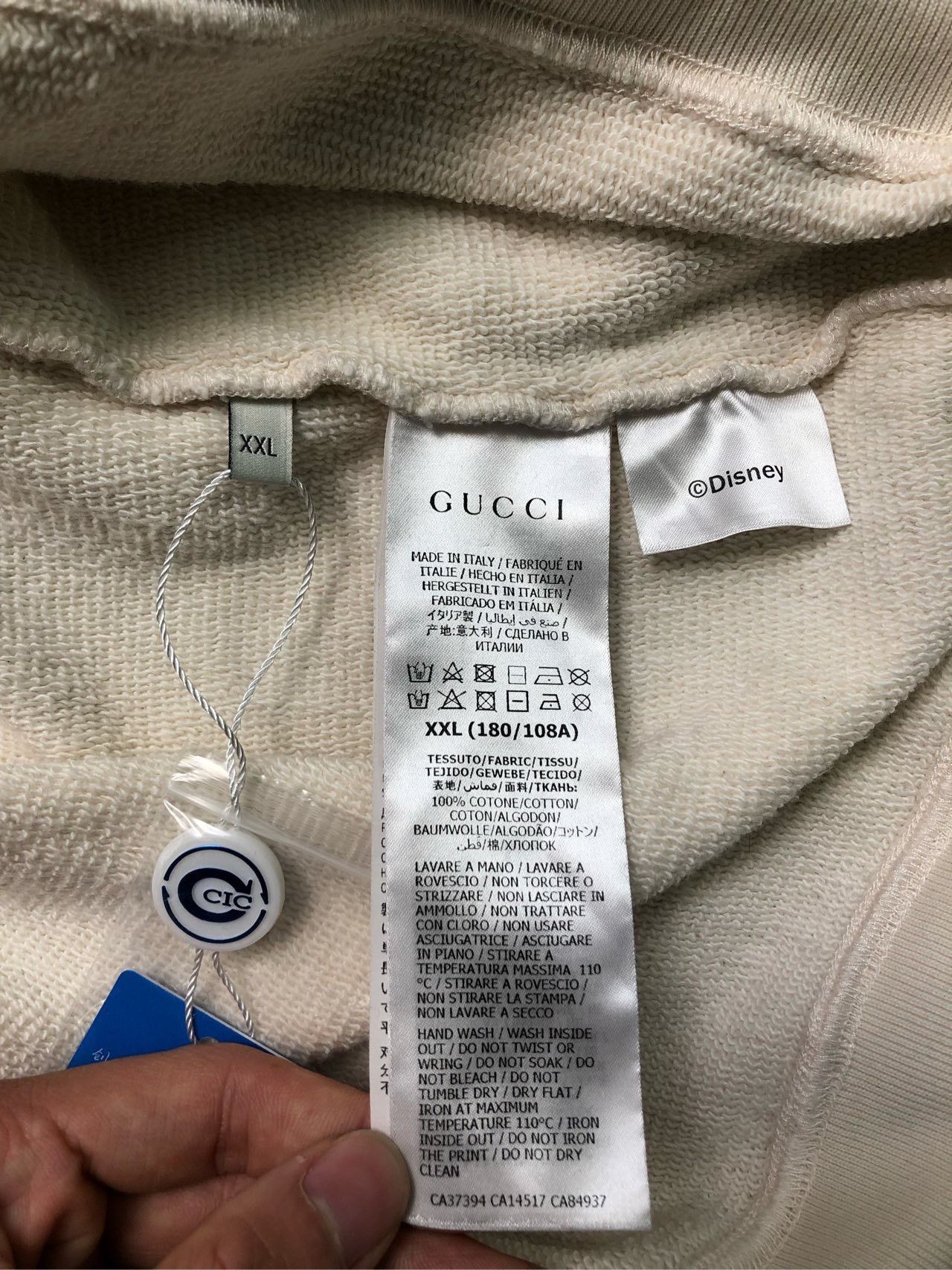 Gucci Gucci Disney co-branded sweatshirt pullover 2501-Nextarrow Size US XXL / EU 58 / 5 - 6 Thumbnail