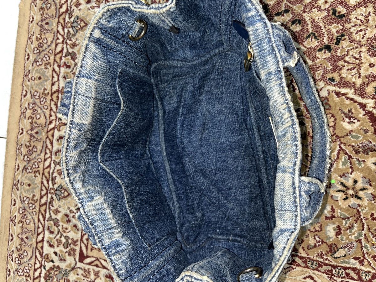 Prada PRADA Canapa Denim Handbag/Tote Size ONE SIZE - 14 Thumbnail