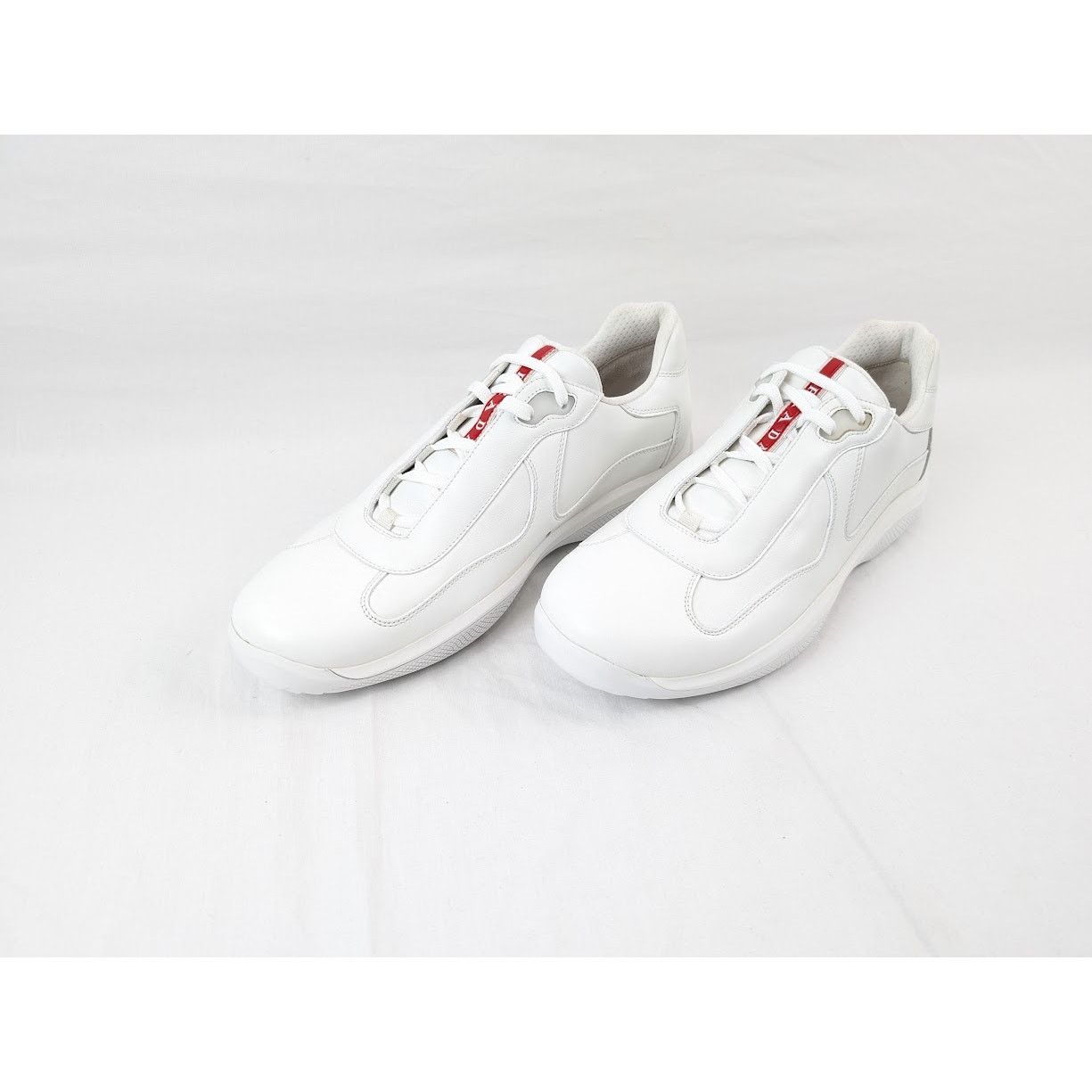Prada o1rshd1 Cup Low-Top Sneakers in Bianco Size US 10 / EU 43 - 13 Thumbnail