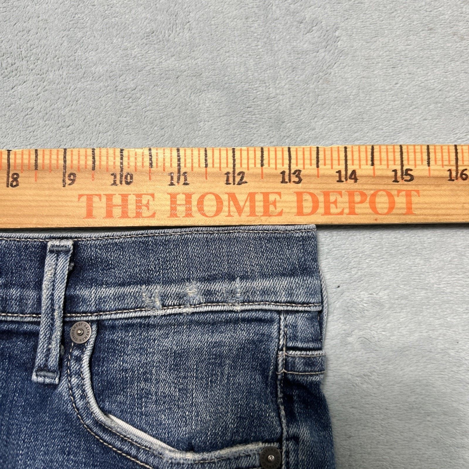 Citizens Of Humanity Citizens Of Humanity Straight Jeans 27x27 Distress Skinny Size 27" / US 4 / IT 40 - 16 Thumbnail