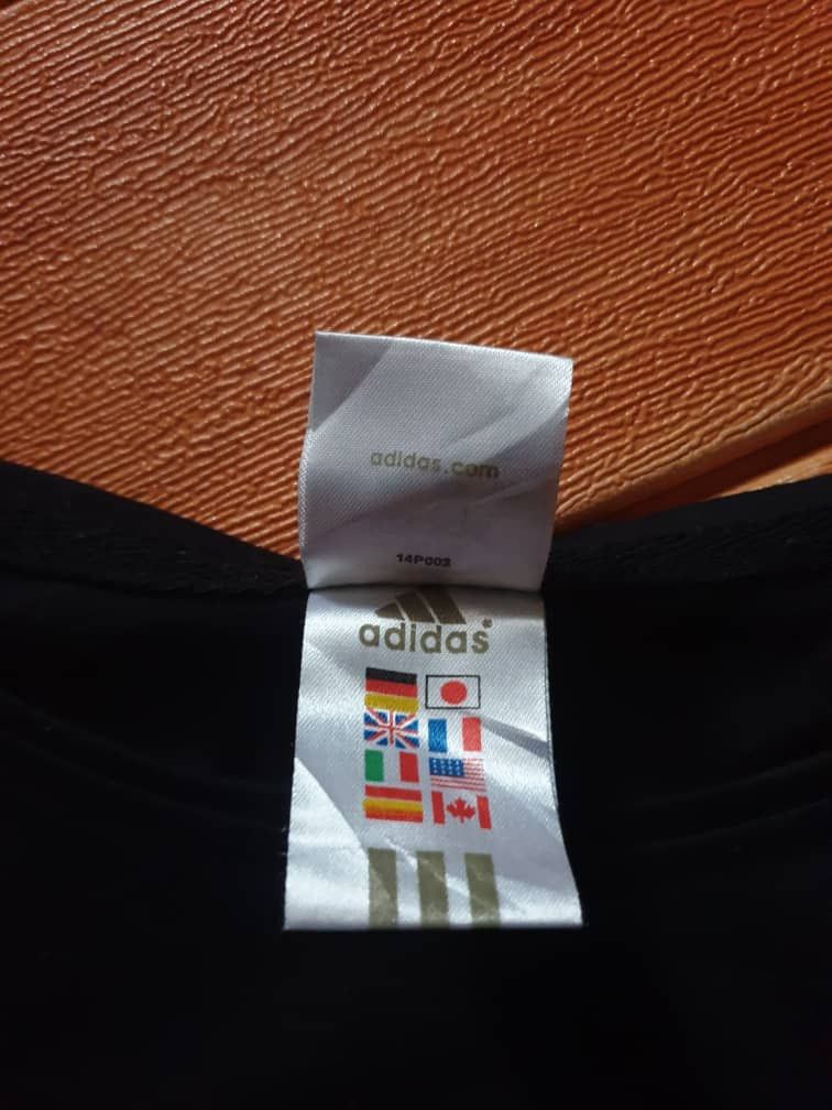 Adidas Adidas black colour embroidered logo shirt Size S / US 4 / IT 40 - 3 Thumbnail