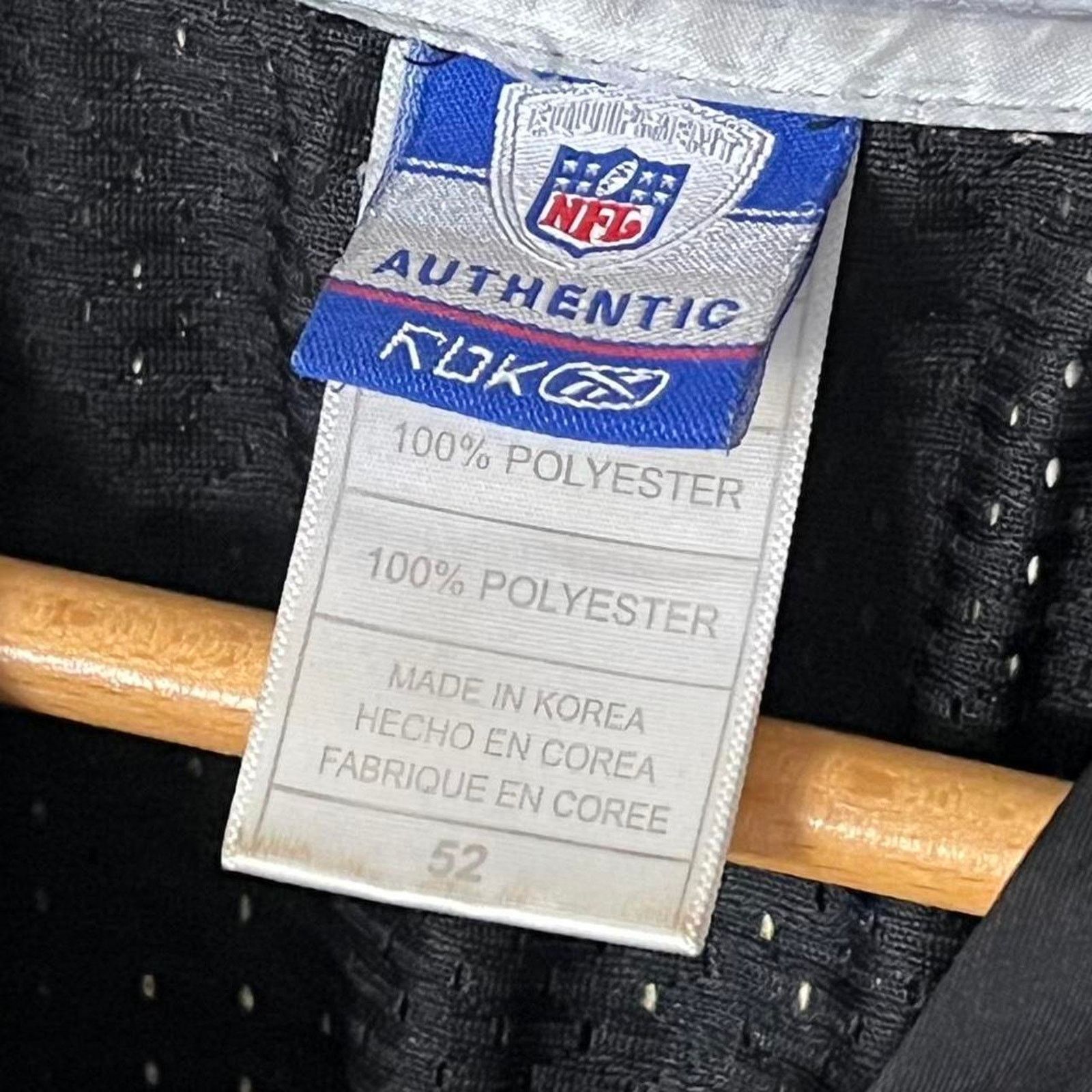Reebok Troy Polamalu Pittsburgh Steelers Jersey | 75th Patch | 52 Size US XL / EU 56 / 4 - 4 Thumbnail