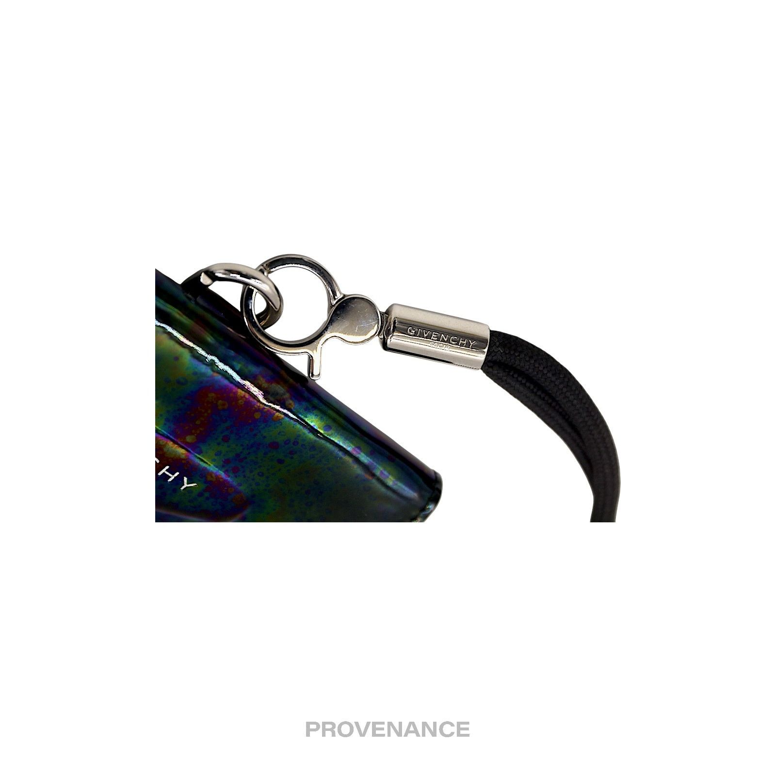 Givenchy 🔴 Givenchy Logo Neck Phone Lanyard Wallet - Iridescent Size ONE SIZE - 6 Thumbnail