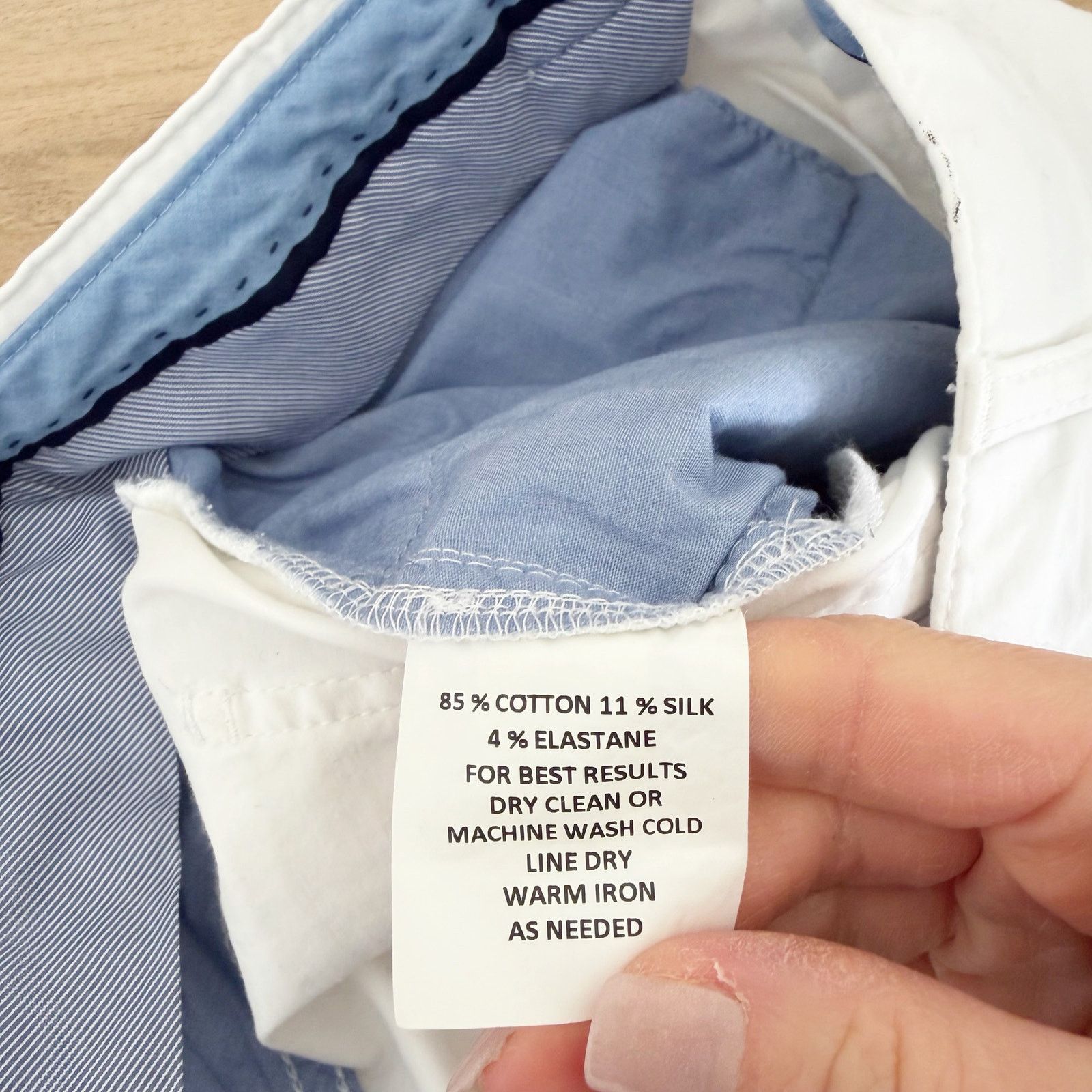 Peter Millar Collection Perfect Poplin White Chino Pants 32