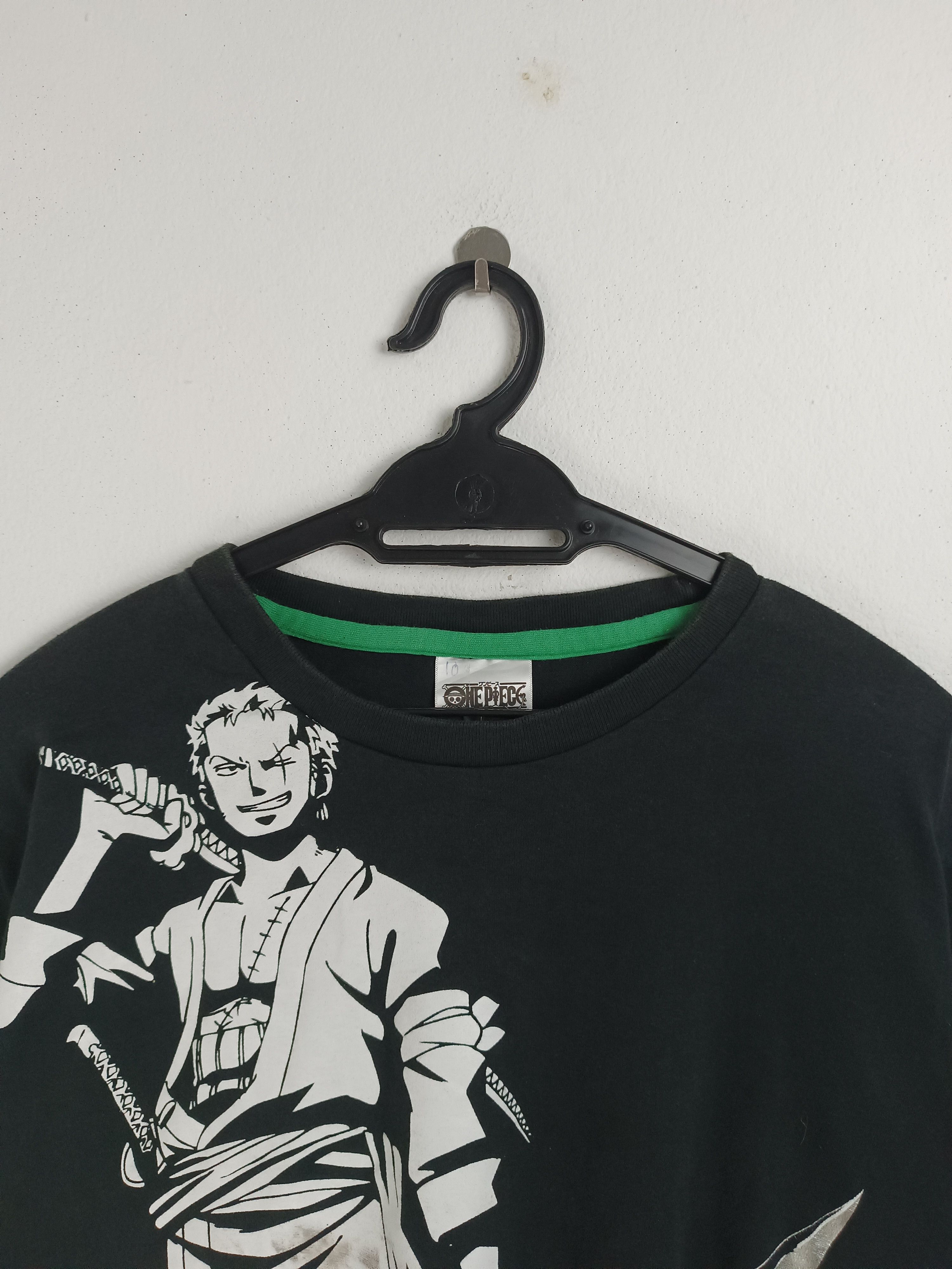 Anime VINTAGE ONE PIECE RORONOA ZORO PIRATE HUNTER VERY RARE Size US M / EU 48-50 / 2 - 10 Thumbnail