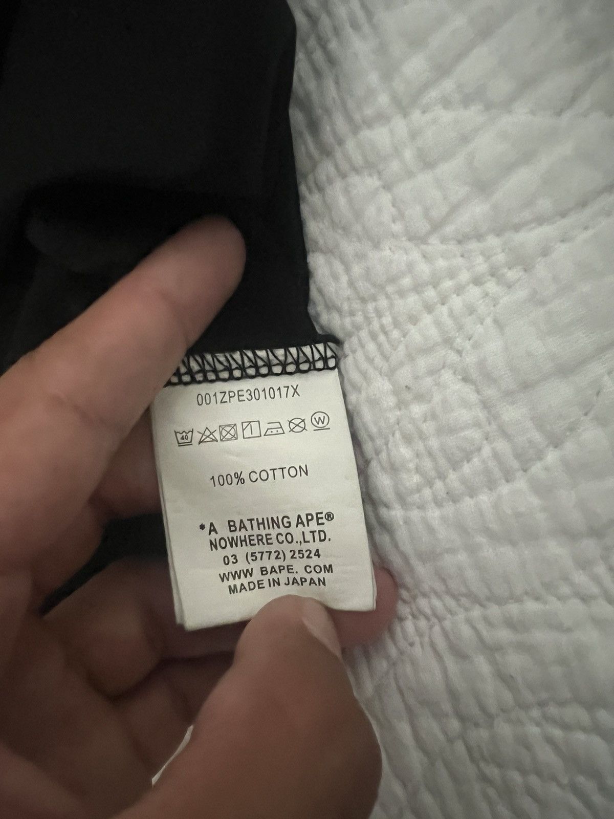 Bape BLACK BAPE T Size US M / EU 48-50 / 2 - 3 Thumbnail