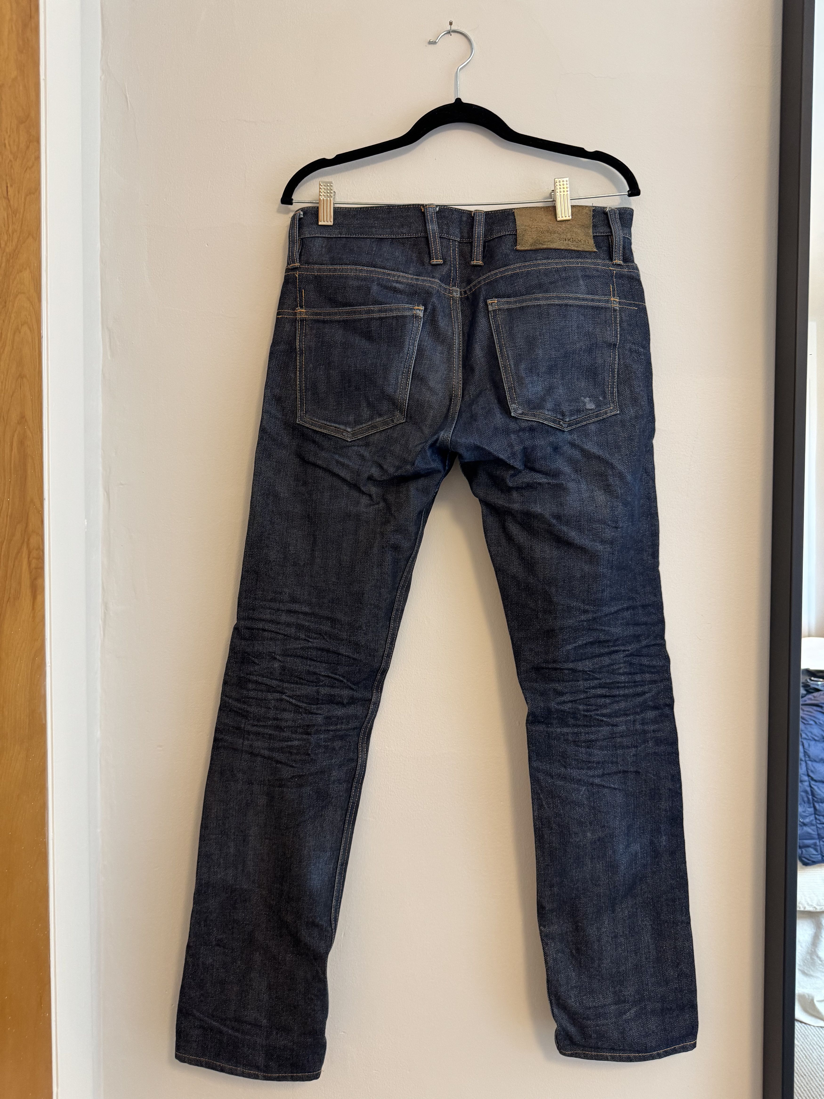 3sixteen ST-100x - Slim Tapered - Indigo Selvedge - 31 Size US 31 - 3 Thumbnail
