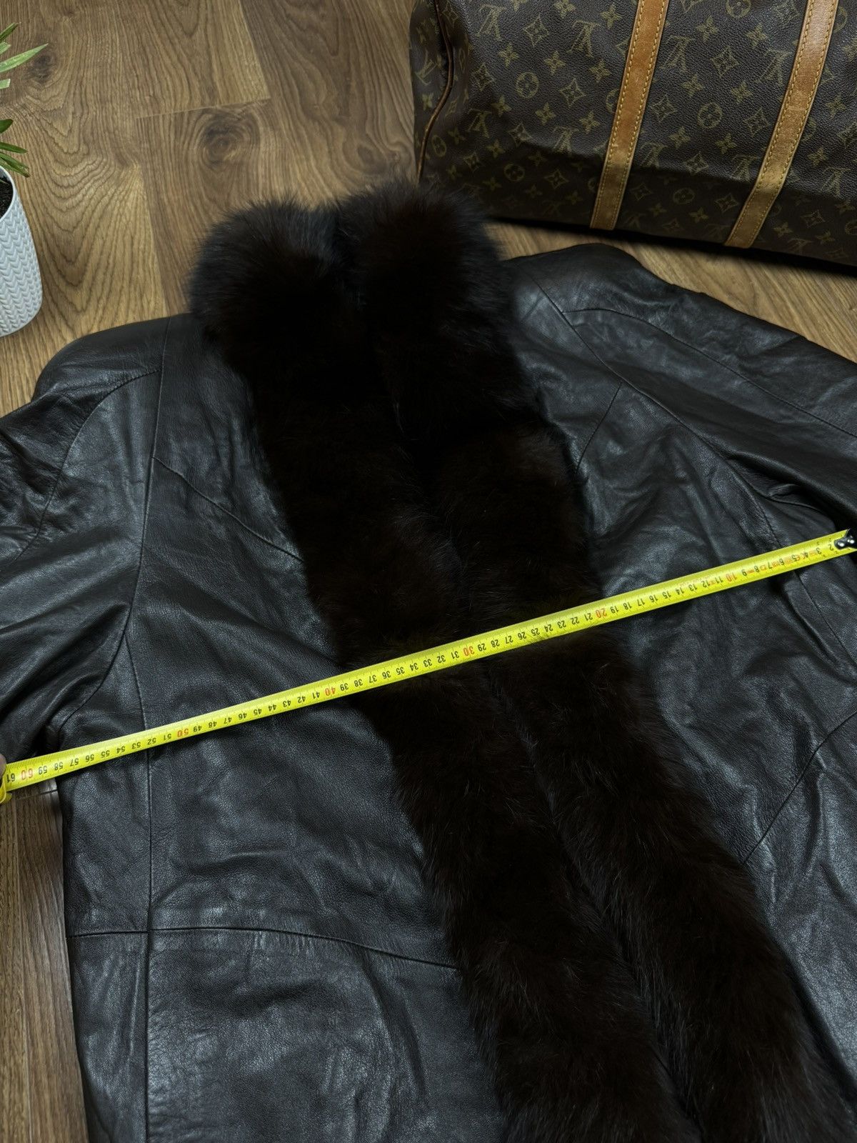 Other Leather coat Rallee fur fox Korea original luxury rare item Size L / US 10 / IT 46 - 5 Thumbnail