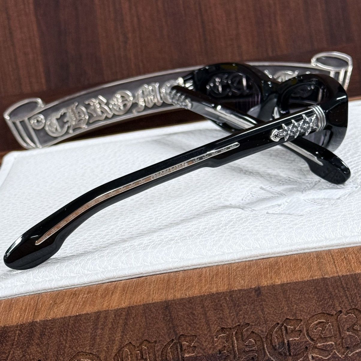 Chrome Hearts Chrome Hearts Blaster ‘Dark Triad’ Sunglasses Size ONE SIZE - 9 Thumbnail