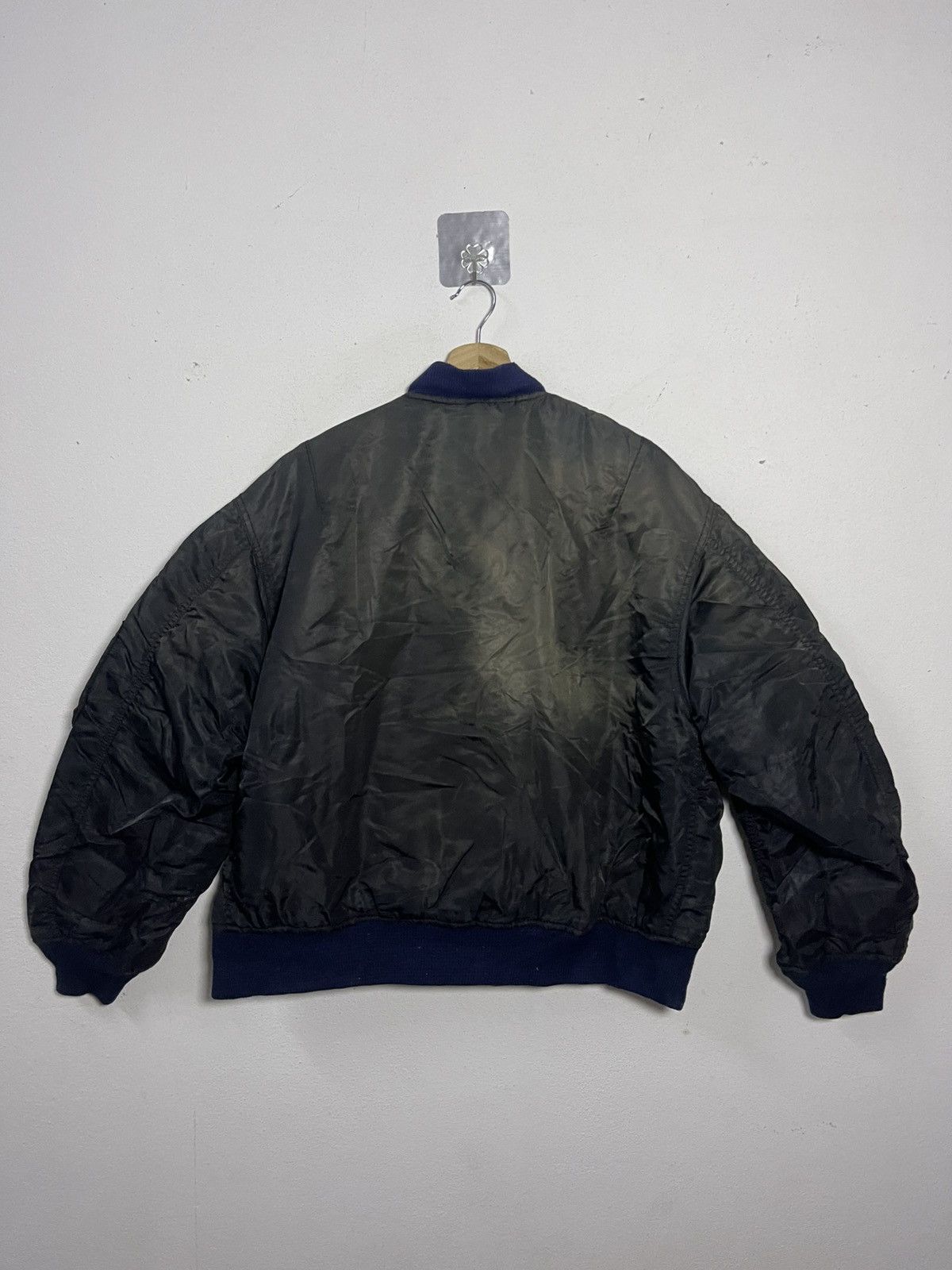 Vintage Vintage MA-1 flight Riversible Bomber Jacket Size US L / EU 52-54 / 3 - 6 Thumbnail