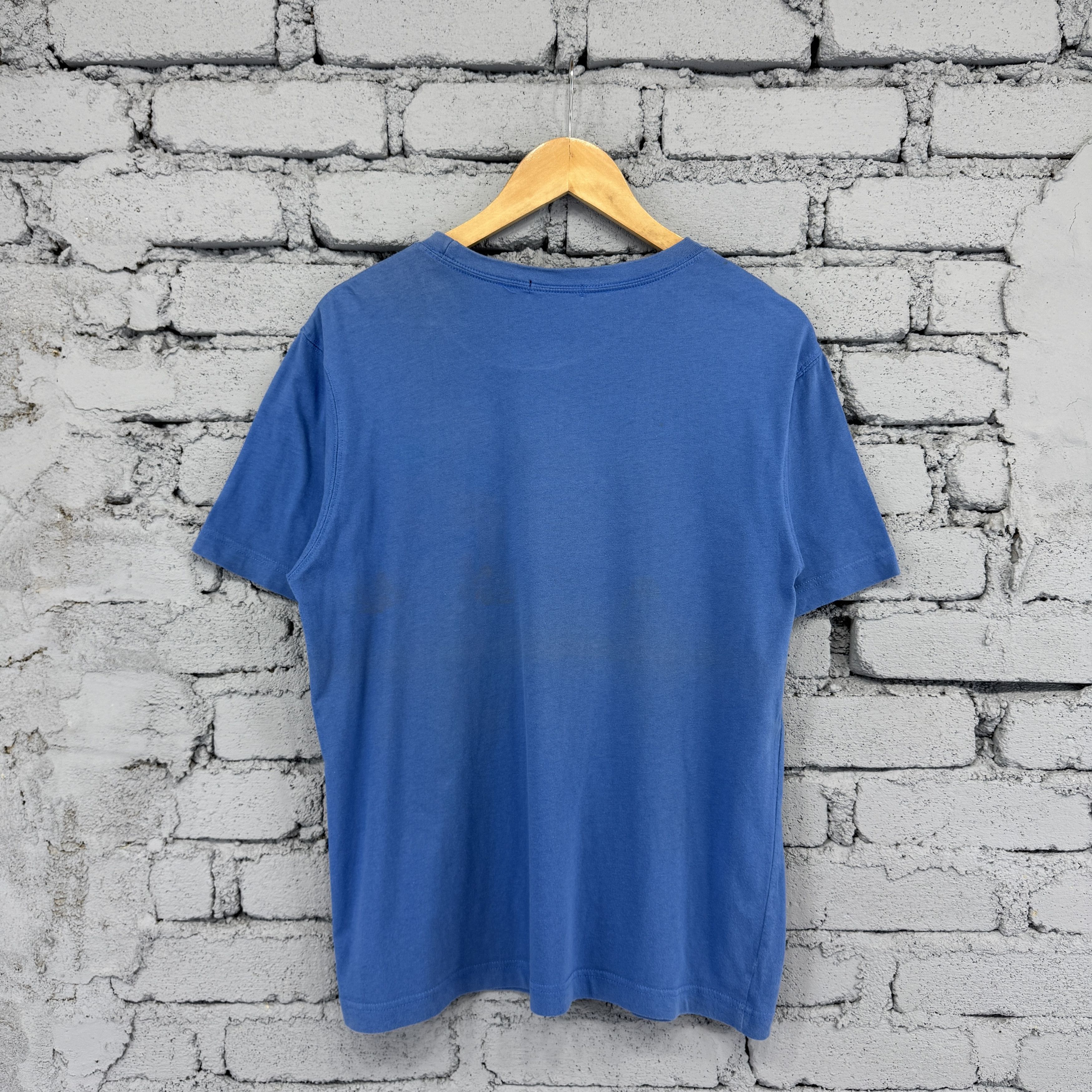 Vintage Vintage Blue Hang Ten Classic Big Logo Tshirt Size US M / EU 48-50 / 2 - 2 Thumbnail