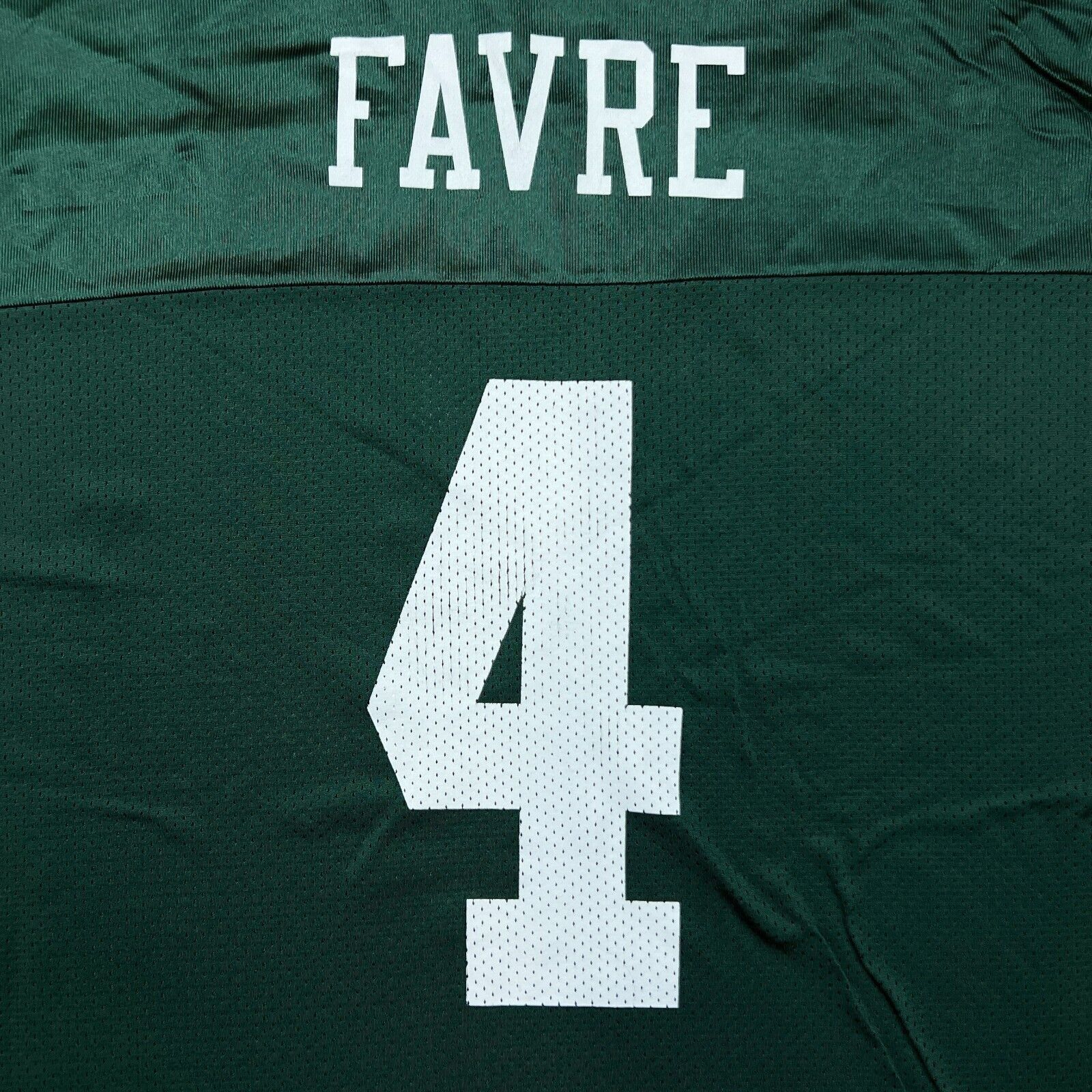 NFL × Reebok × Vintage Reebok Brett Favre New York Jets NFL Jersey 2XL Football Size US XXL / EU 58 / 5 - 2 Thumbnail