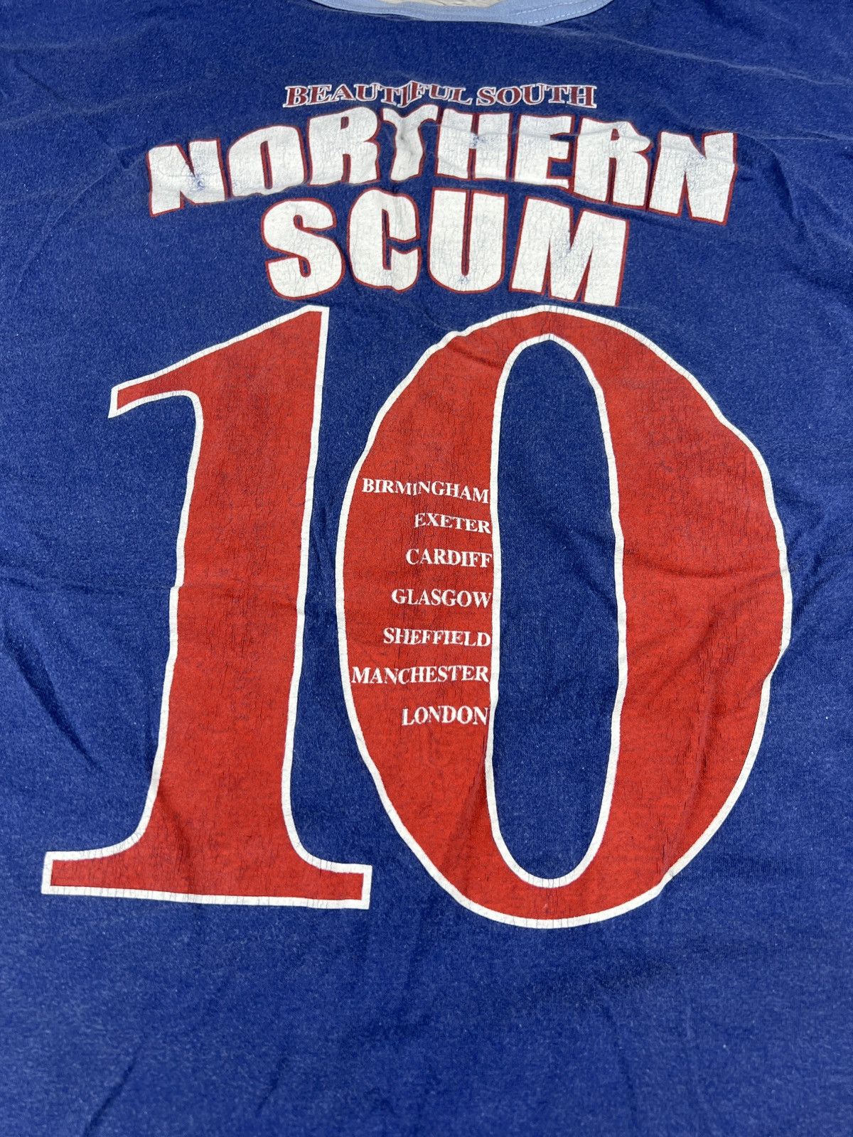 Band Tees 💥RARE💥 Vintage 90s The Beautiful South - Northern Scum Tour Size US M / EU 48-50 / 2 - 5 Thumbnail