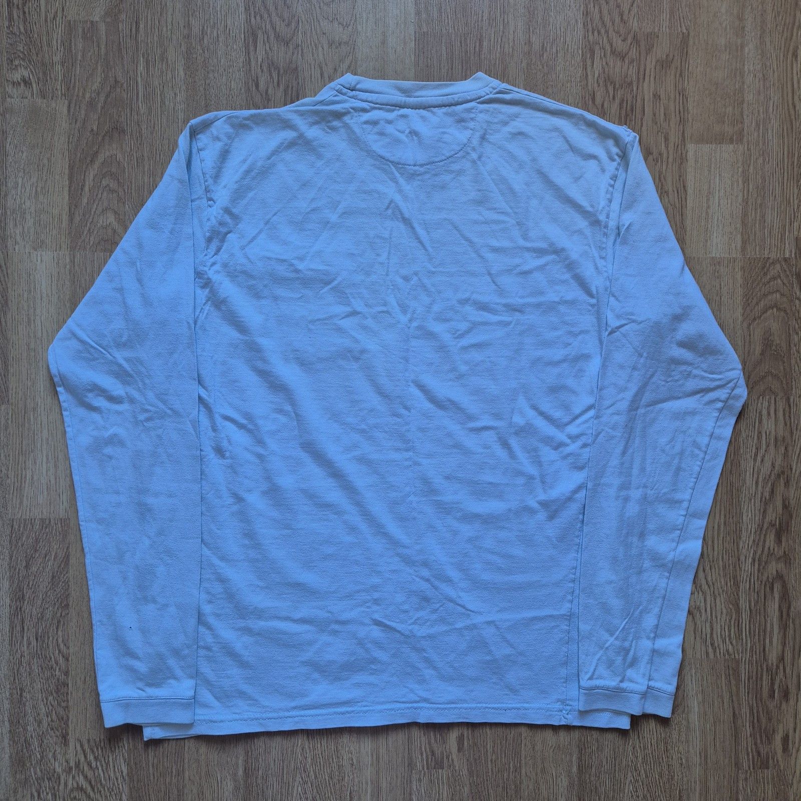 Supreme Supreme Longsleeve Pocket Tee Light Blue XL 90s Size US XL / EU 56 / 4 - 2 Thumbnail
