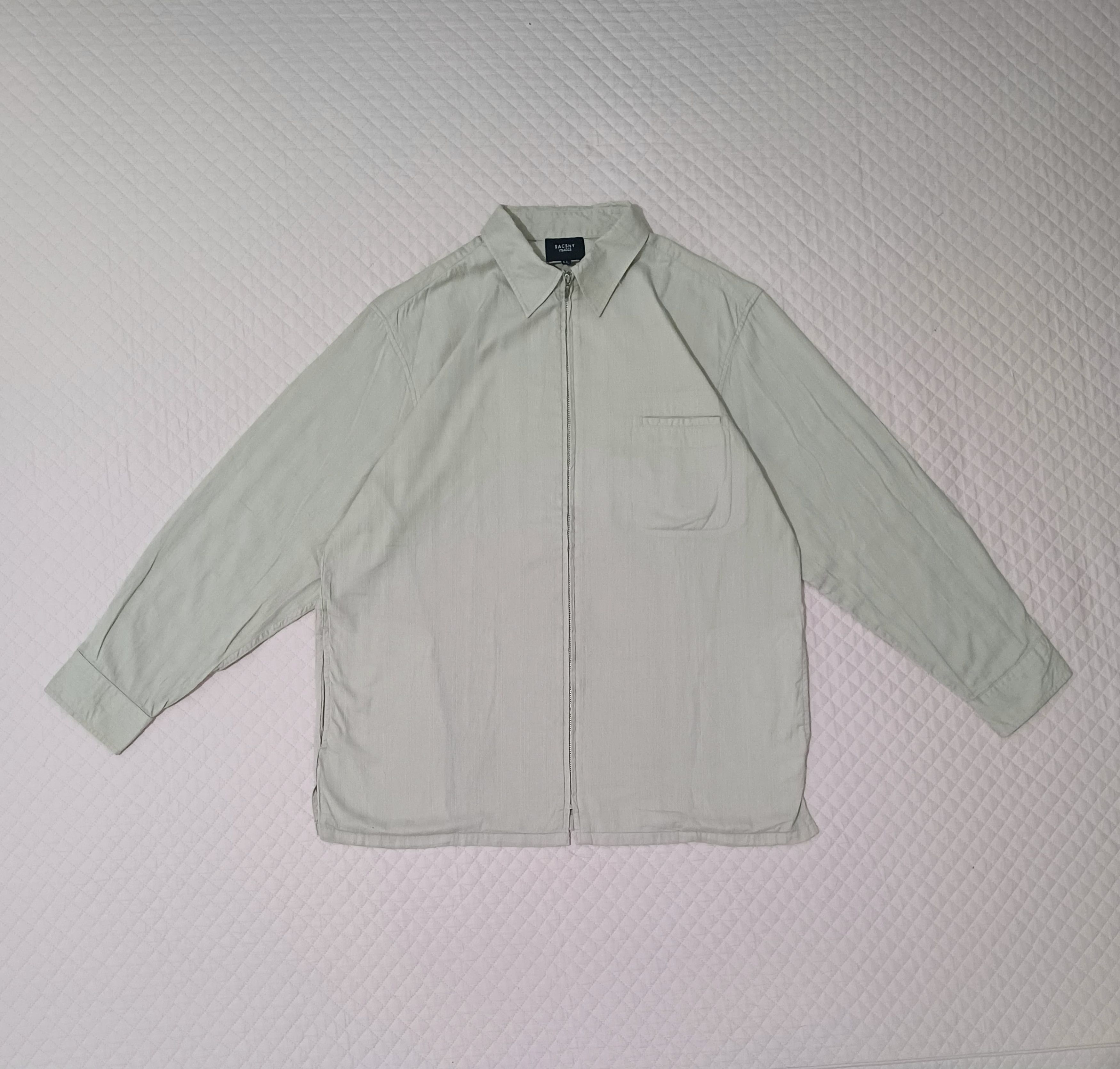 Yohji Yamamoto SACSNY Y'SACCS Yohji Yamamoto Zipper Shirt Size US L / EU 52-54 / 3 - 1 Thumbnail
