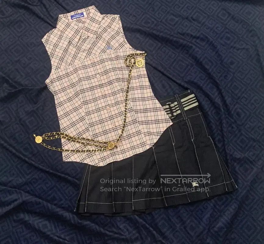 Burberry Burberry Pink Cotton Midi-Length Shirt. Size M / US 6-8 / IT 42-44 - 1 Thumbnail