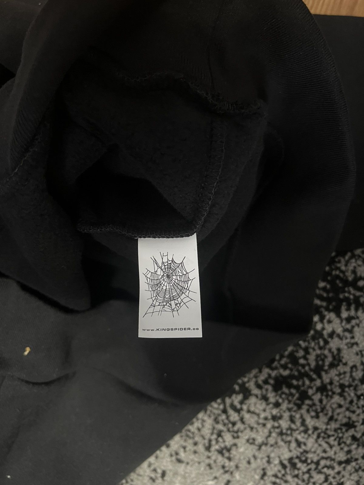 Sp5der sp5der og rhinestone hoodie black v2 Size US L / EU 52-54 / 3 - 5 Thumbnail