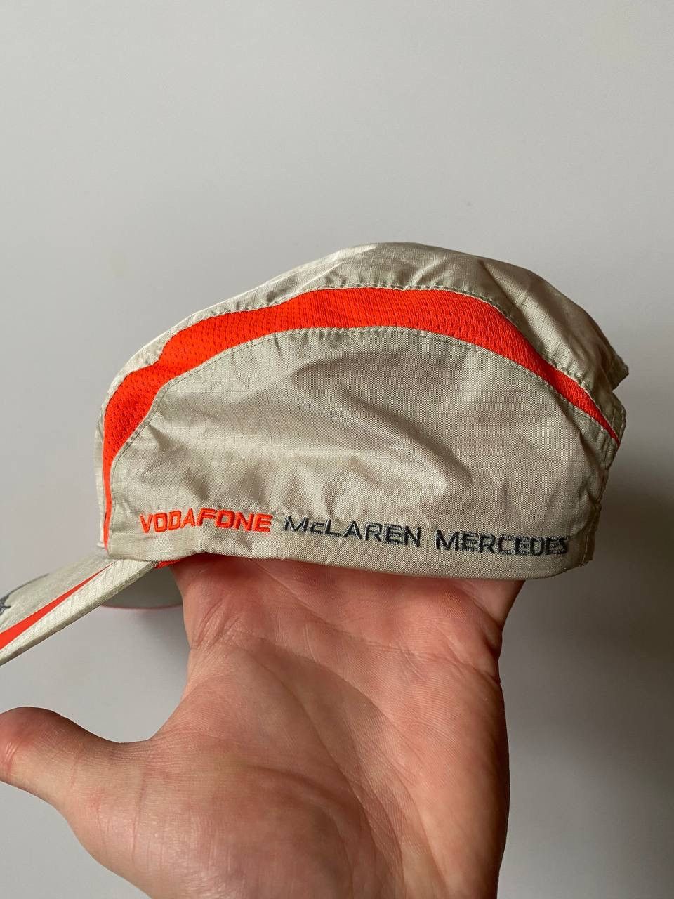 Formula 1 Vintage Vodafone Racing McLaren Mercedes Benz Hat Formula 1 Size ONE SIZE - 3 Thumbnail