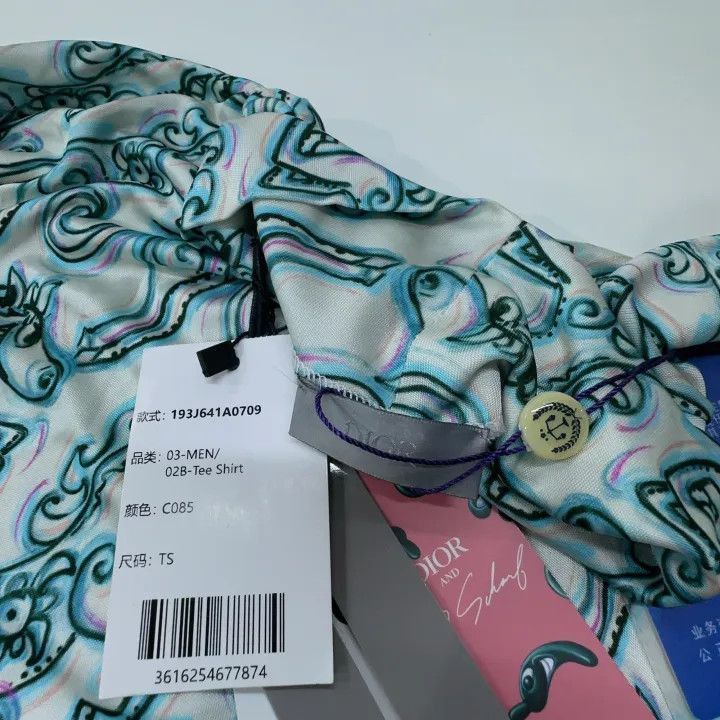 Dior Dior Dior FW21 Horse Print Long Sleeve T-Shirt 0079-2507 Size US S / EU 44-46 / 1 - 4 Thumbnail