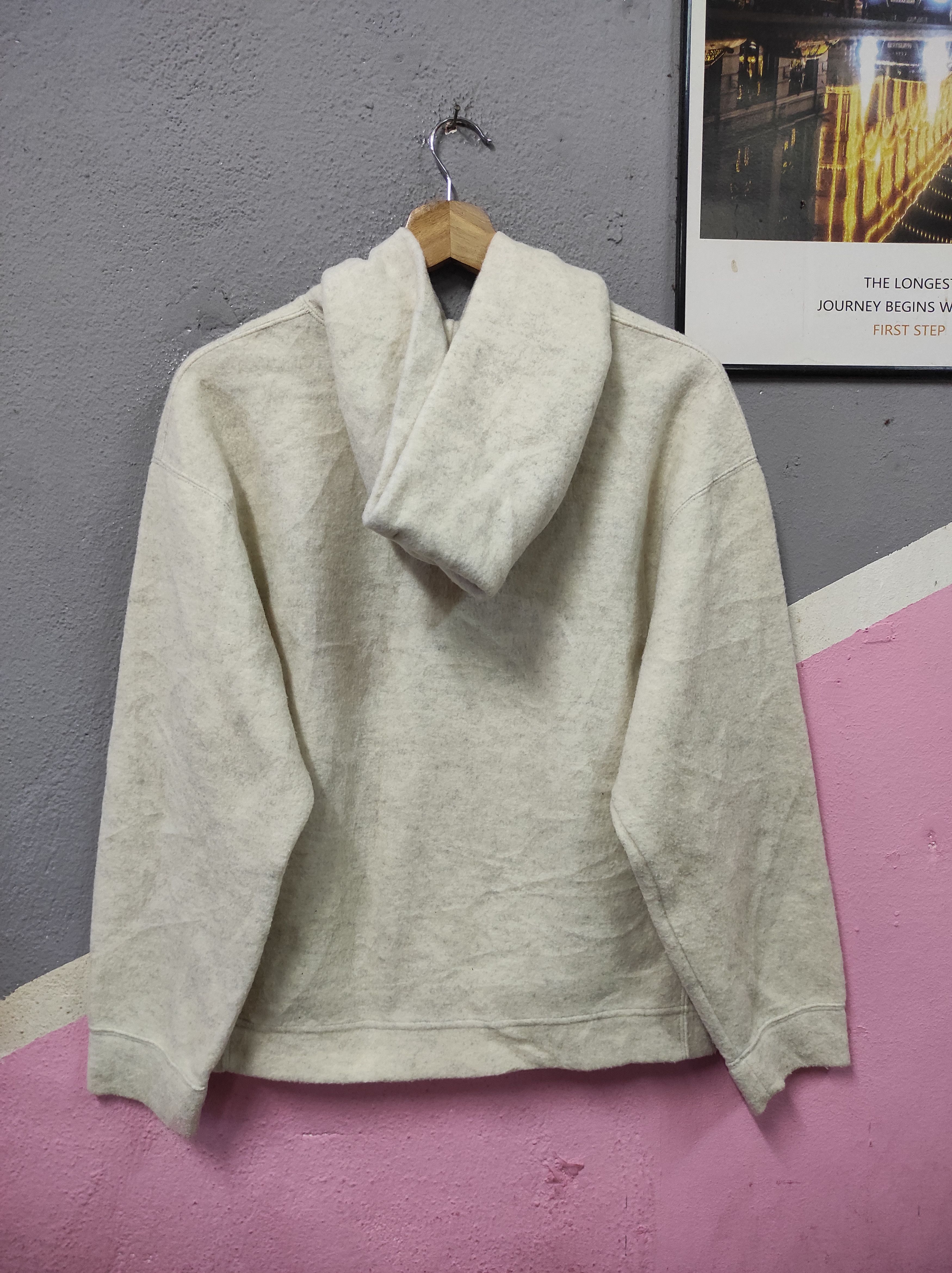 Lemaire × Uniqlo UNIQLO X LEMAIRE WOOL HOODIE HOODED Size S / US 4 / IT 40 - 3 Thumbnail