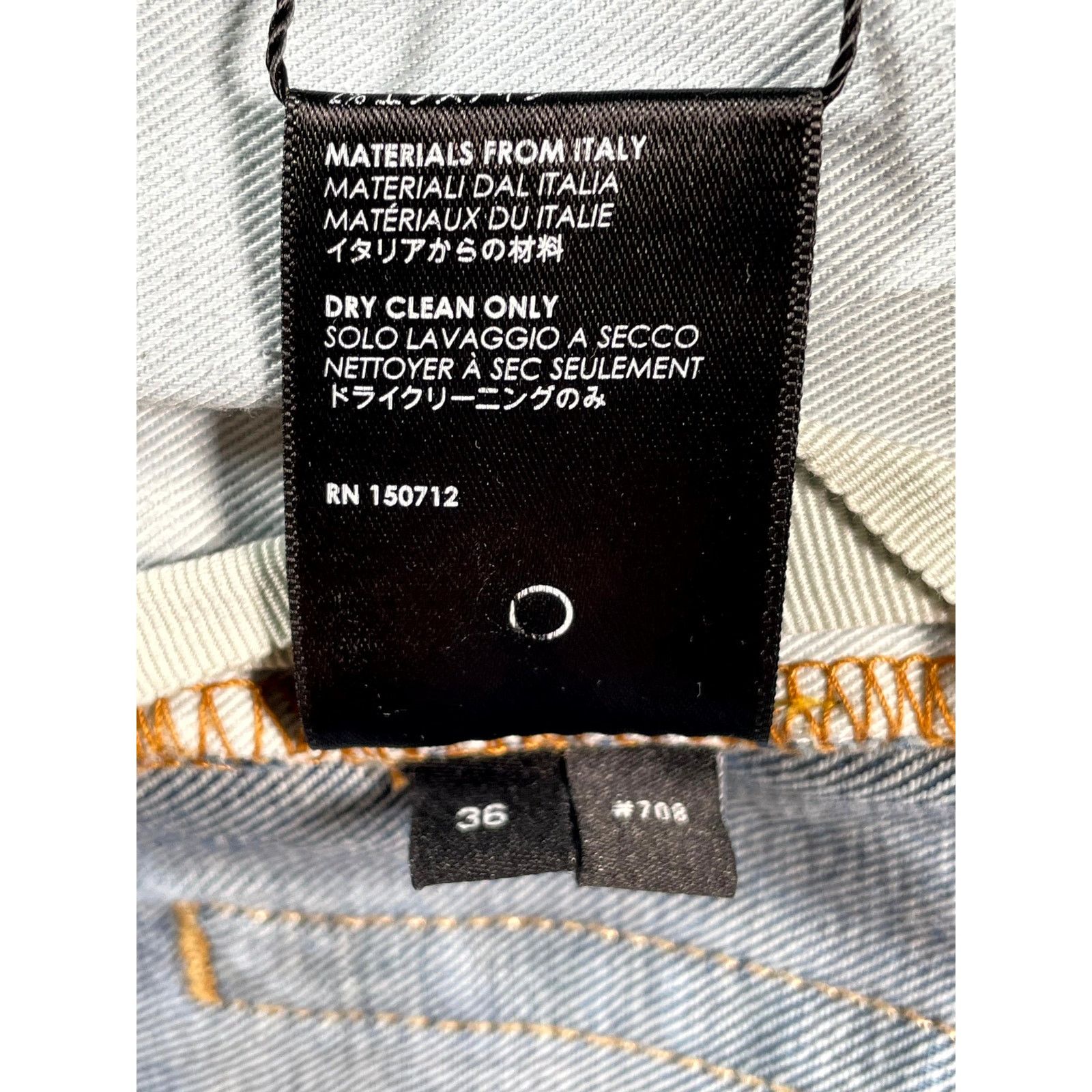 Amiri Amiri MX2 Denim Patch Blue Jeans Size US 36 / EU 52 - 5 Thumbnail