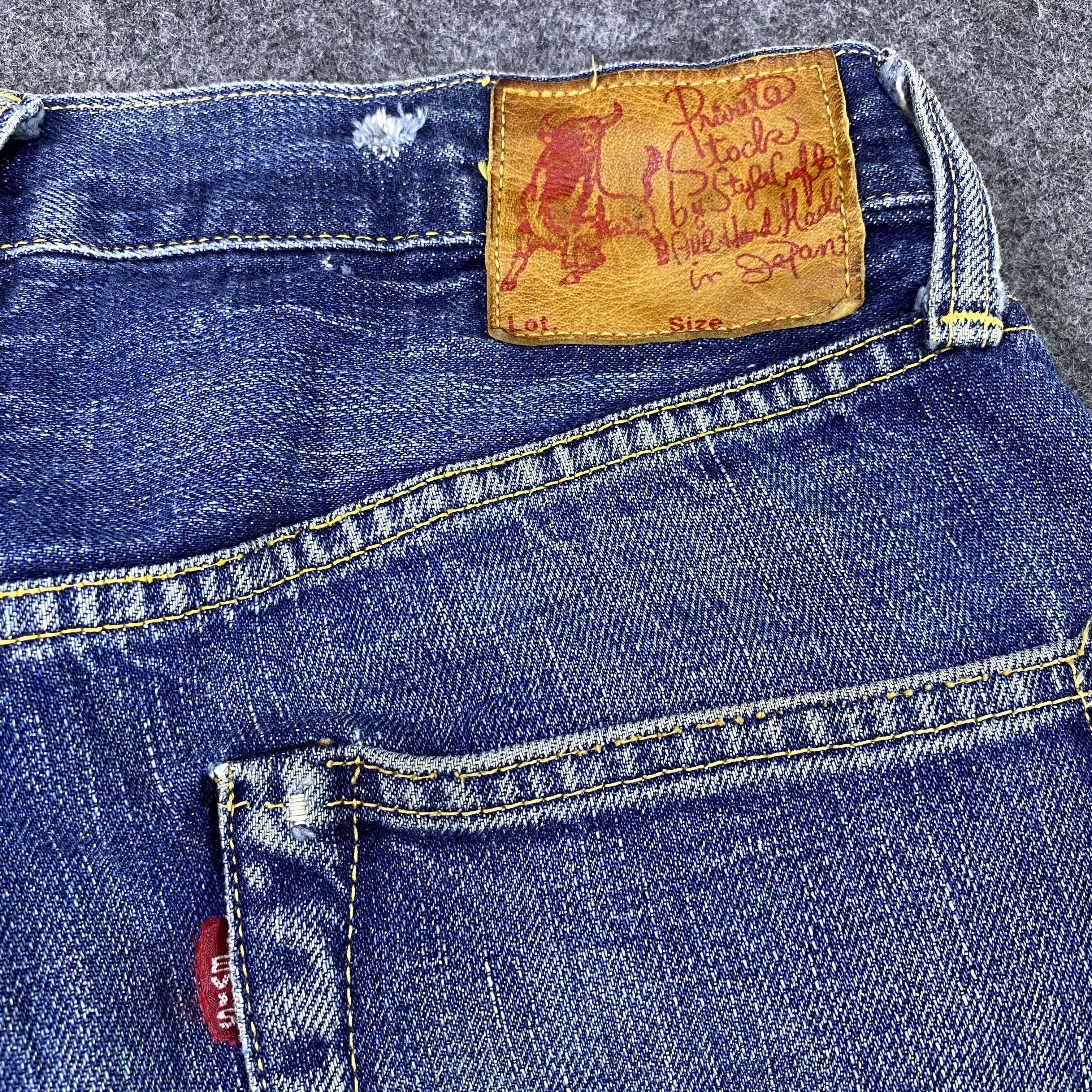 Evisu × Vintage Vintage Evis Selvedge Blue Wash Denim Jeans-J1154 Size US 31 - 9 Thumbnail