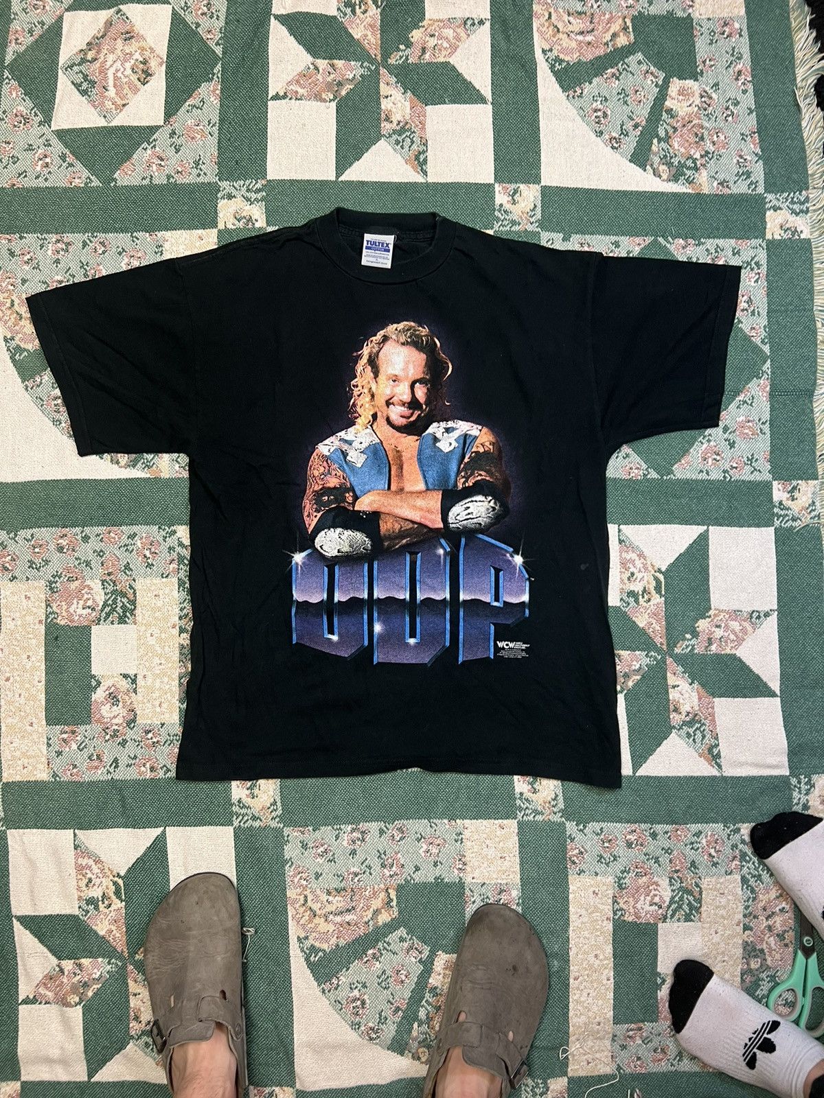 image of Tultex x Wcwnwo 1998 Wcw/nwo/wwe/wwf Diamond Dallas Page Graphic T Shirt in Black, Men's (Size XL)