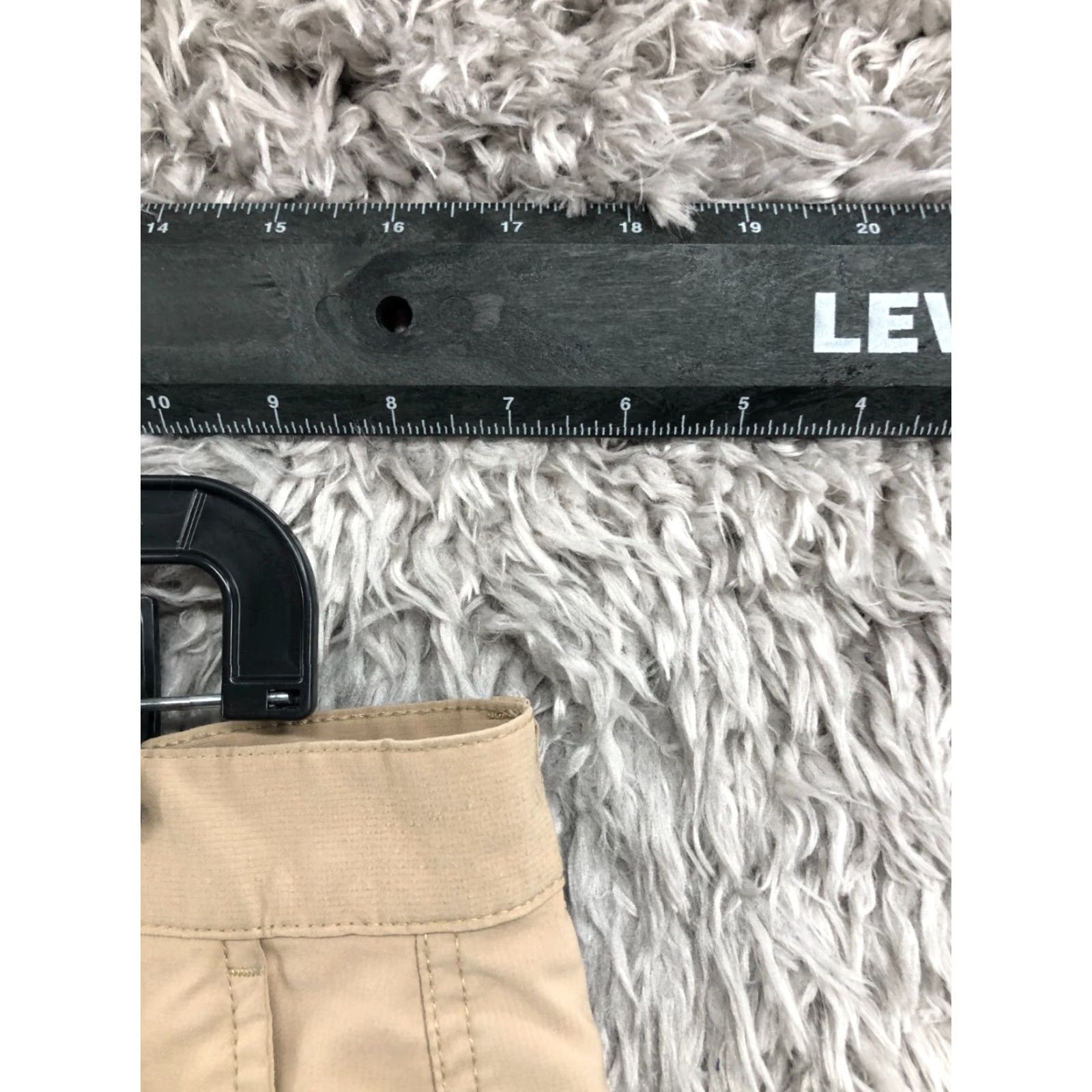 Chaps Chaps Cargo Shorts Mens Size 34 Mid Rise Beige Medium Wash Size US 34 / EU 50 - 2 Thumbnail