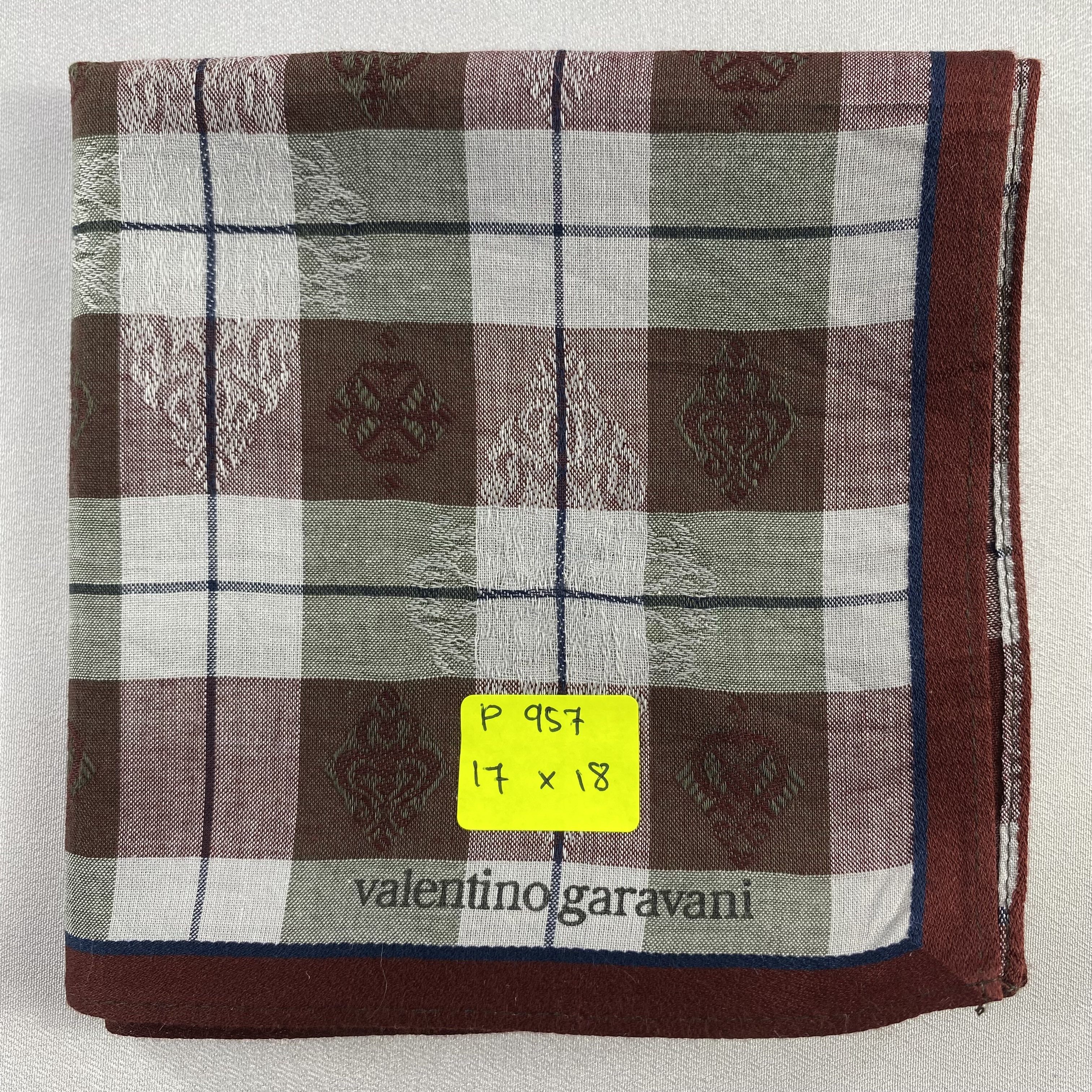 Valentino × Vintage Valentino Garavani Bandana/ Handkerchief / Neckerchief-P957 Size ONE SIZE - 5 Thumbnail