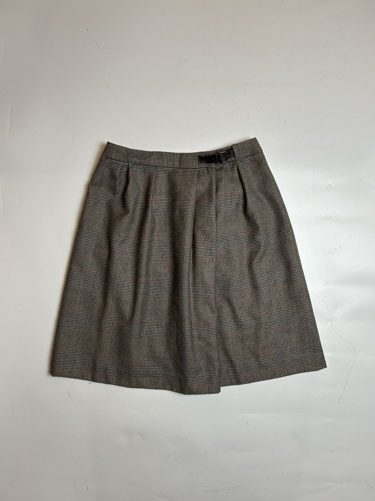Designer × Mackintosh MACKINTOSH CHECKERED MINI SKIRT Size 28" / US 6 / IT 42 - 1 Thumbnail