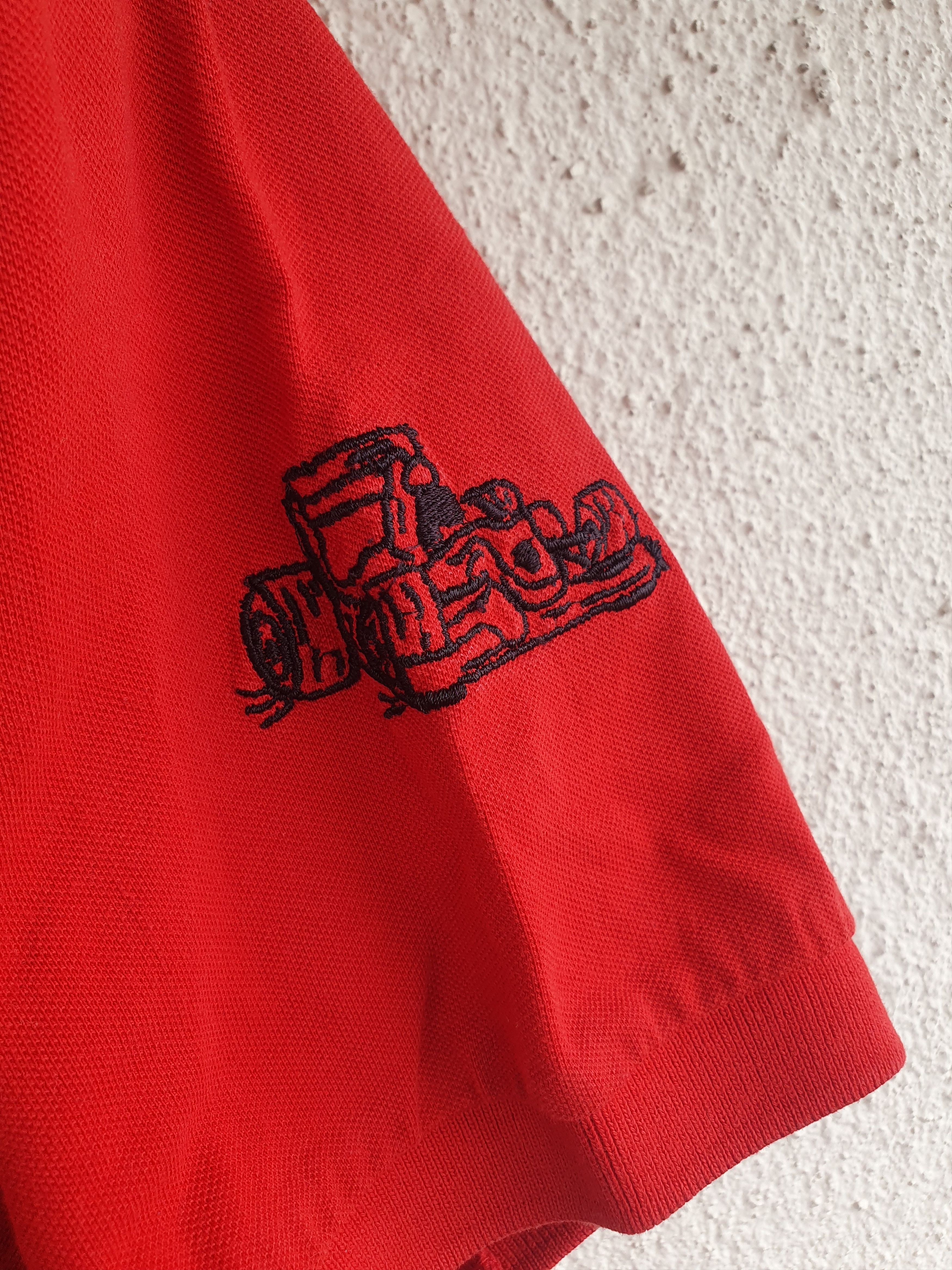 Formula 1 Sebastian Vettel Polo T-shirt World Champion 2010-2013 sz L Size US L / EU 52-54 / 3 - 6 Thumbnail