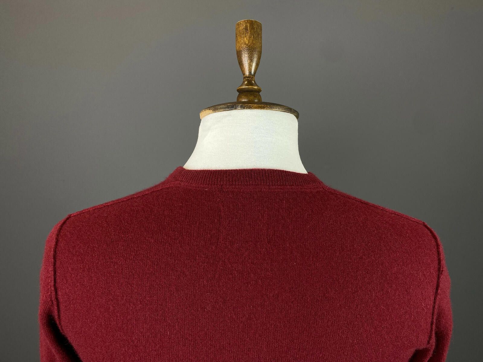 Woolrich Woolen Mills Men Woolrich Red Cashmere Long Sleeve Sweater Size S Size US S / EU 44-46 / 1 - 6 Thumbnail