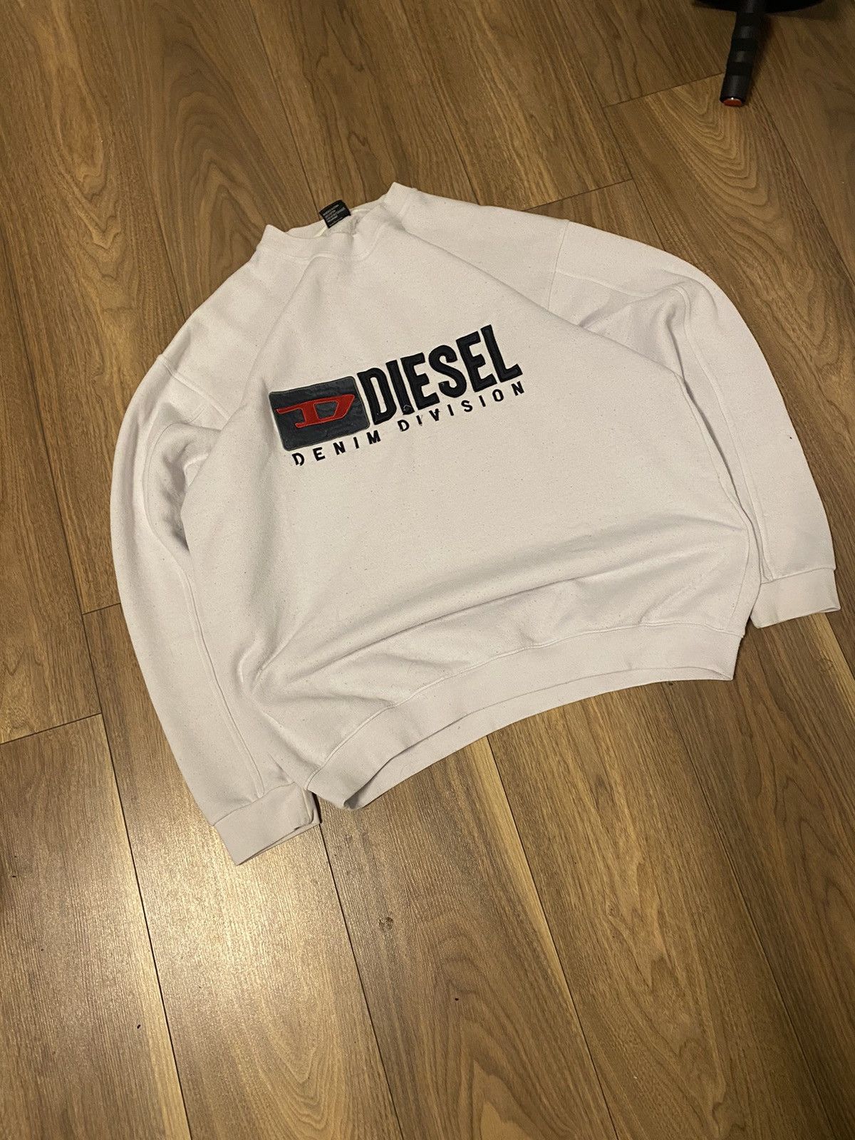 Diesel × Vintage Diesel Big Logo Vintage Hoodie Size US XL / EU 56 / 4 - 1 Thumbnail
