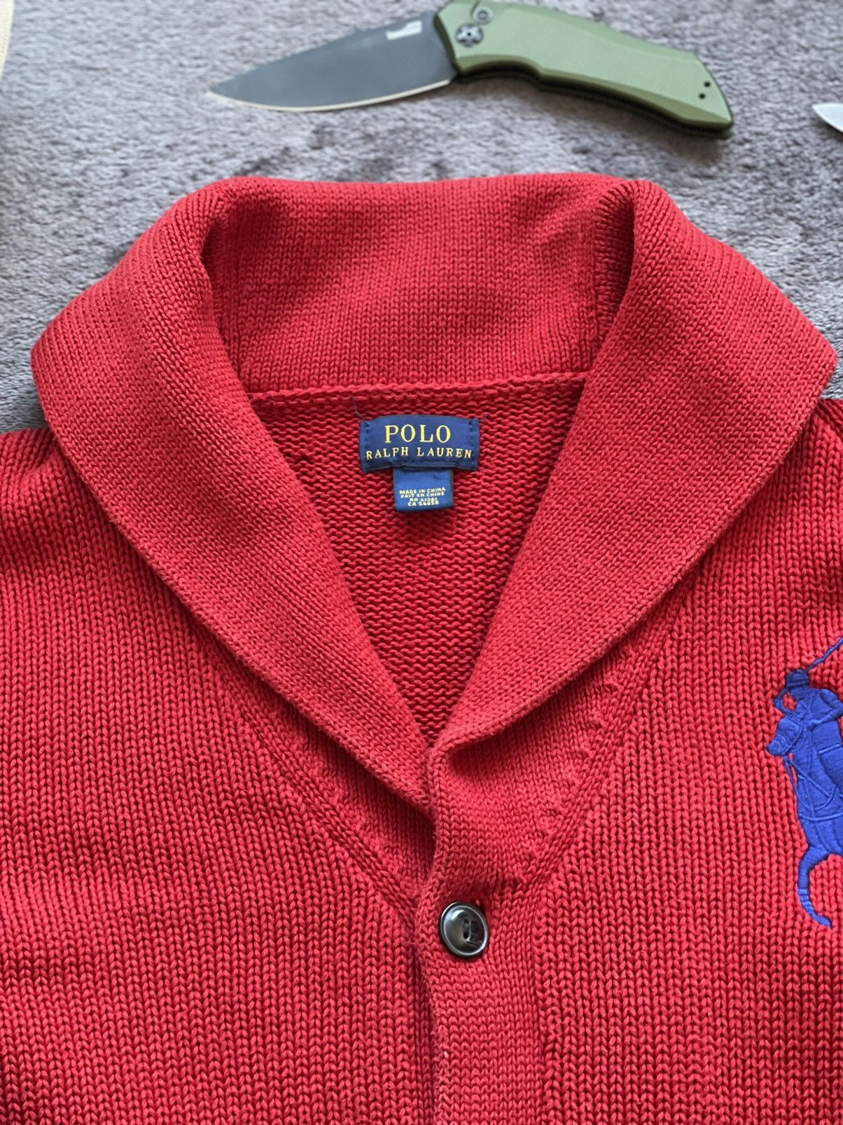 Denim & Supply Ralph Lauren × Polo Ralph Lauren × Ralph Lauren RALPH LAUREN CARDIGAN KNIT SWEATER Y2K OLD MONEY Size US M / EU 48-50 / 2 - 3 Thumbnail