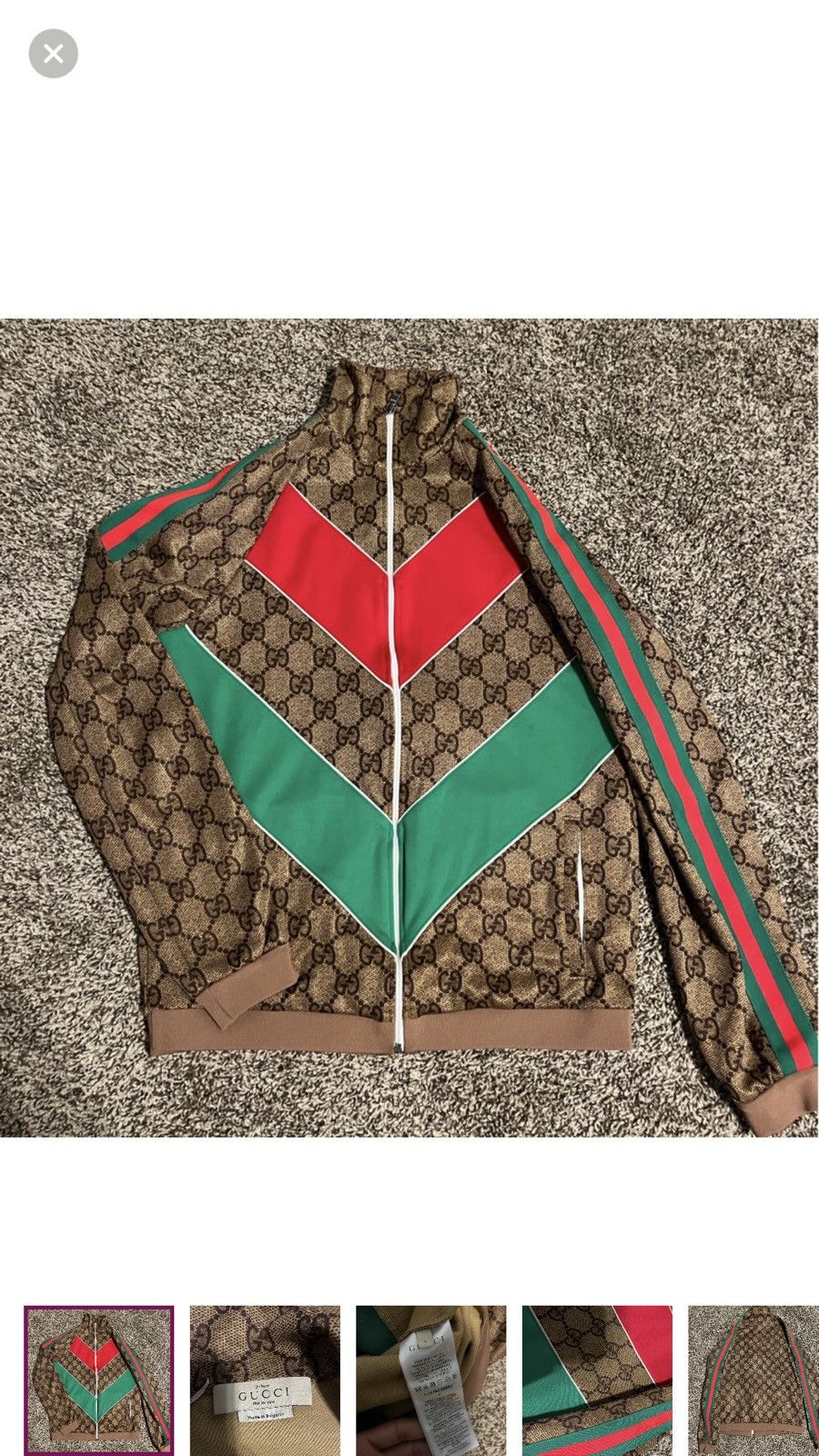 Gucci Authentic Gucci GG Jacket Size US L / EU 52-54 / 3 - 1 Thumbnail