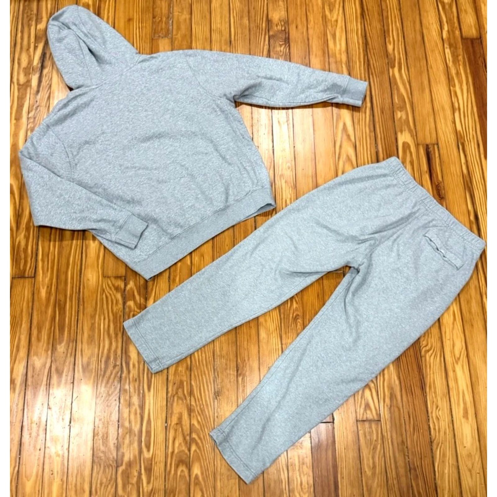 Nike Nike Sportswear Club Fleece Gray Hoodie & Sweatpants Set Sweatshirt Sweatpants L Mens Gray 90s Club Fleece Sweatsuit Nike Tracksuit Regular Size Large Size US L / EU 52-54 / 3 - 2 Thumbnail