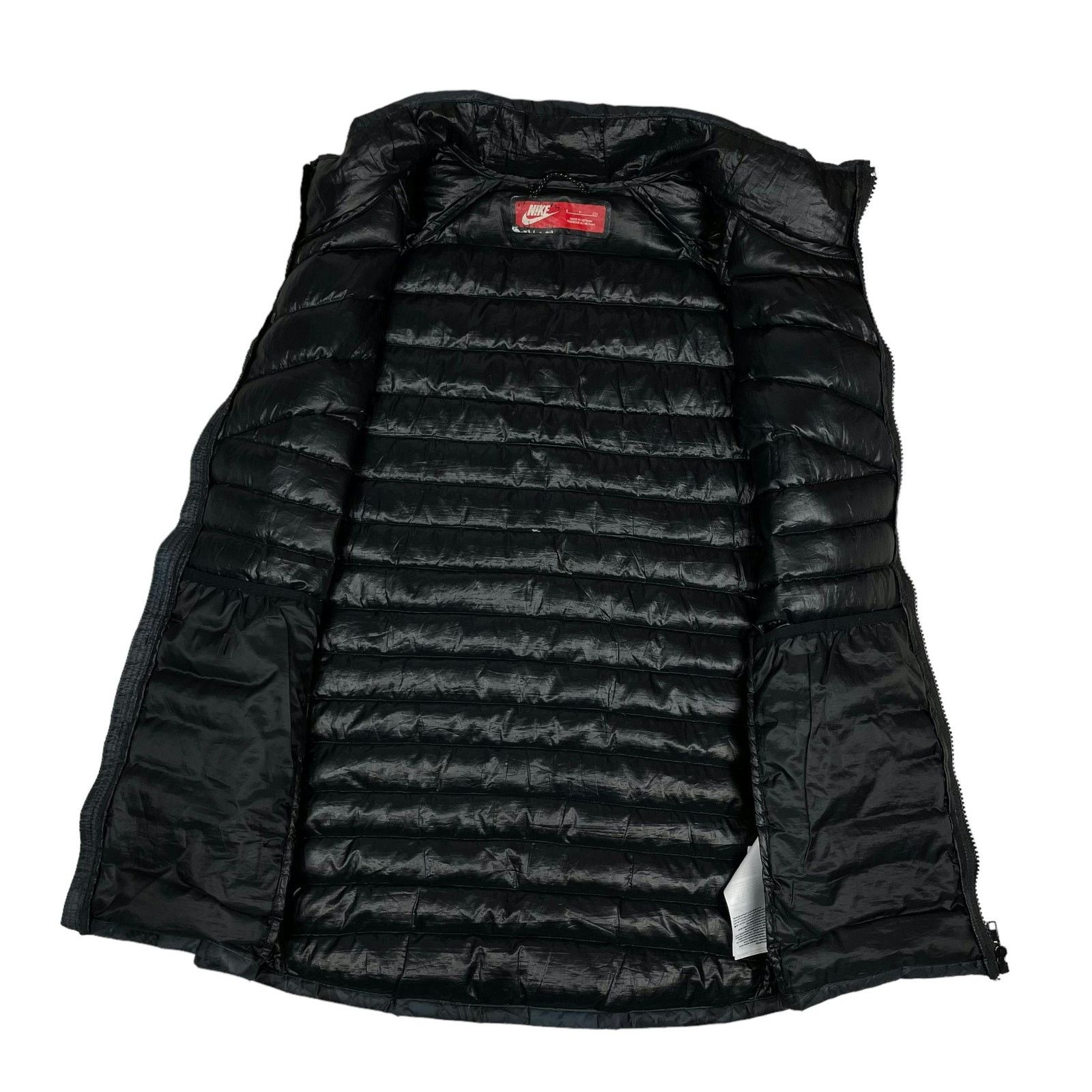 Nike Nike Men's Black Swoosh Outdoor Full Zip Puffer Vest Small Size US S / EU 44-46 / 1 - 5 Thumbnail
