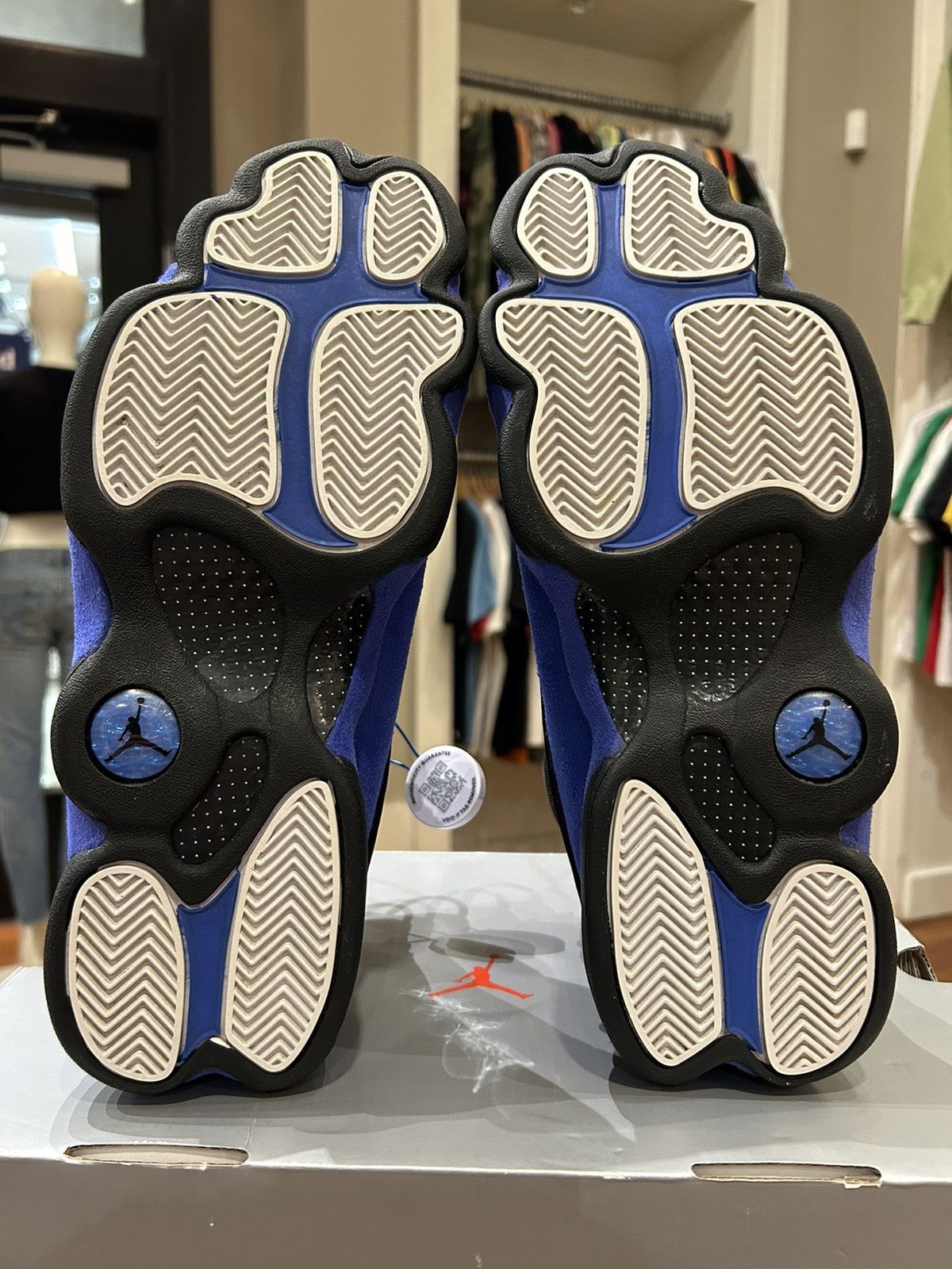 Jordan Brand Jordan 13 Retro Black Hyper Royal Size US 11 / EU 44 - 5 Thumbnail