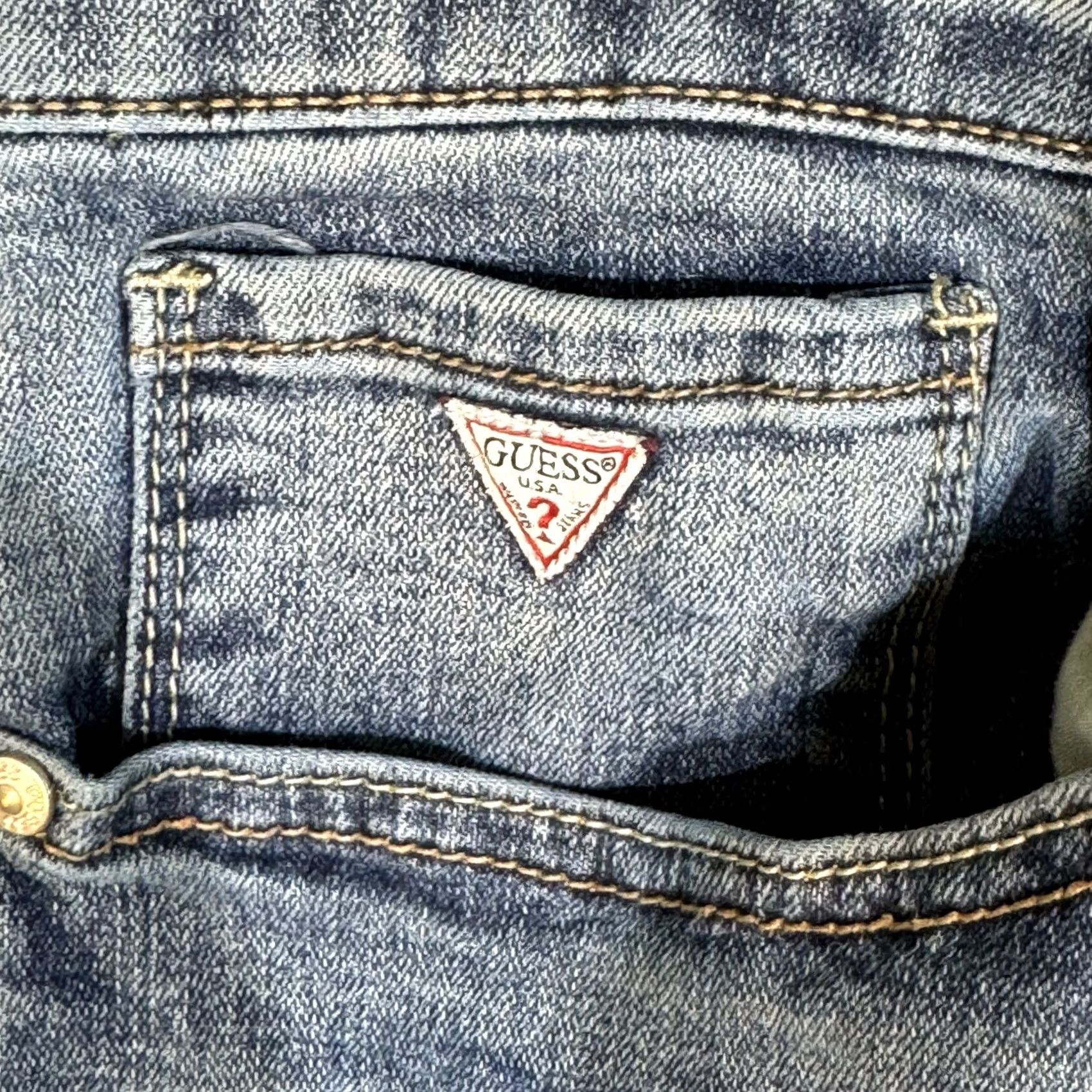 Guess Guess Lincoln Jeans Men 32x30 Blue Denim Slim Straight Mid Rise Size US 32 / EU 48 - 3 Thumbnail