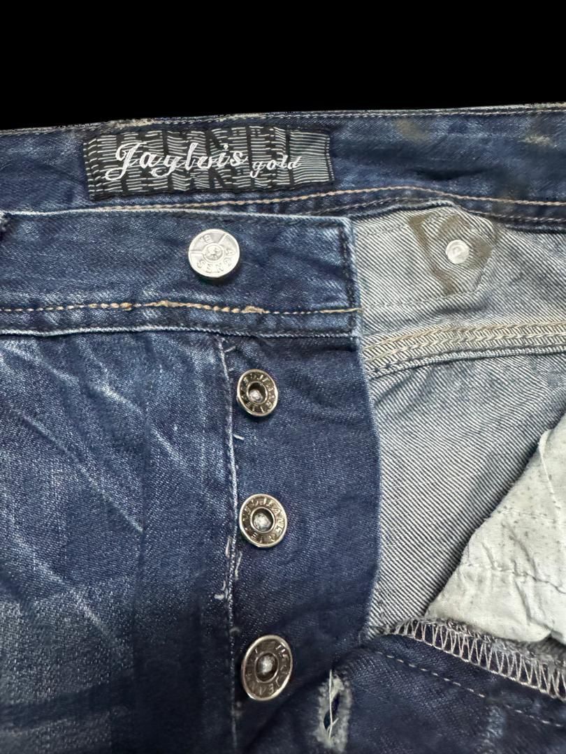Vintage Vintage Jaylois Stoned Washed Distressed Insane Denim Jean Size US 30 / EU 46 - 10 Thumbnail