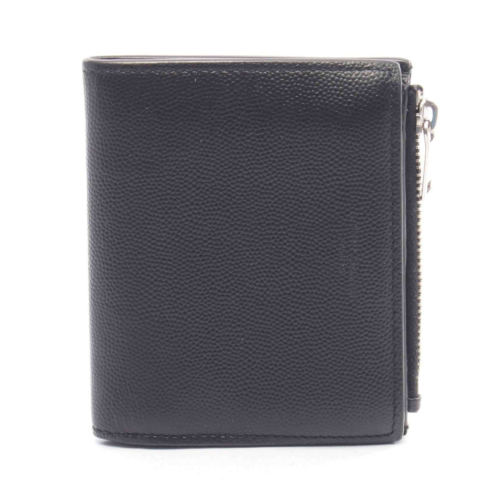Yves Saint Laurent Yves Saint Laurent Saint Laurent Paris Leather Bifold Wallet Leather Short Wallet DUTY FREE for USA Size ONE SIZE - 1 Thumbnail