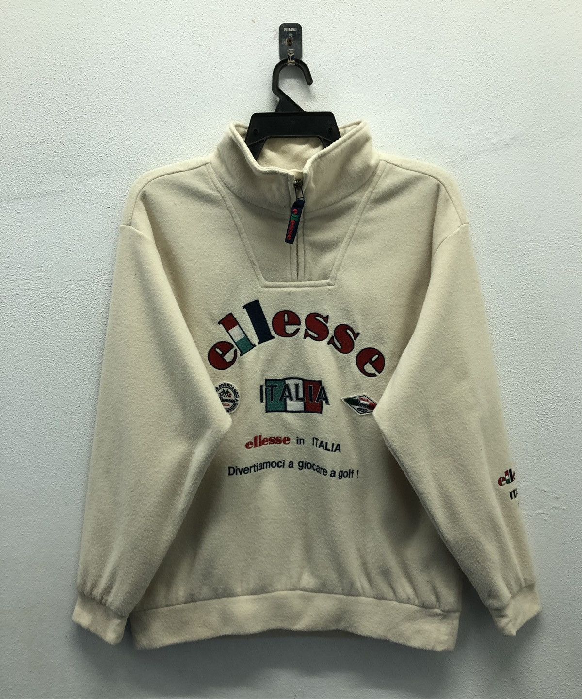 Ellesse Vintage Ellesse Golf Polartec Sweatshirt Size US L / EU 52-54 / 3 - 1 Thumbnail