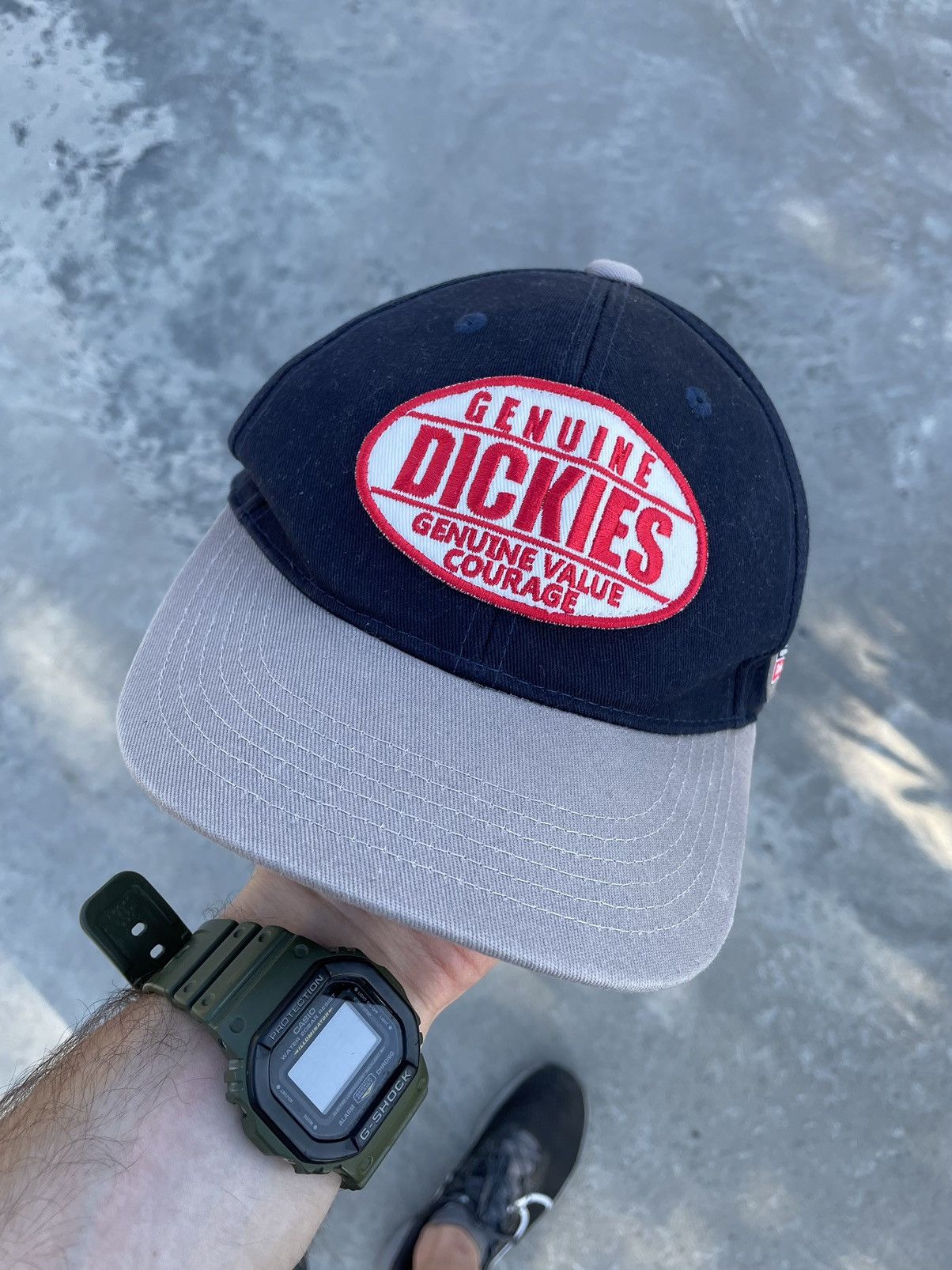 Vintage Vintage Dickies 5 Plannel Hat Y2K Streetwear SK8 Cap Size ONE SIZE - 2 Thumbnail