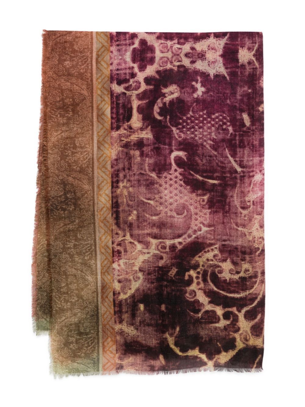 PRINTED CASHMERE SCARF