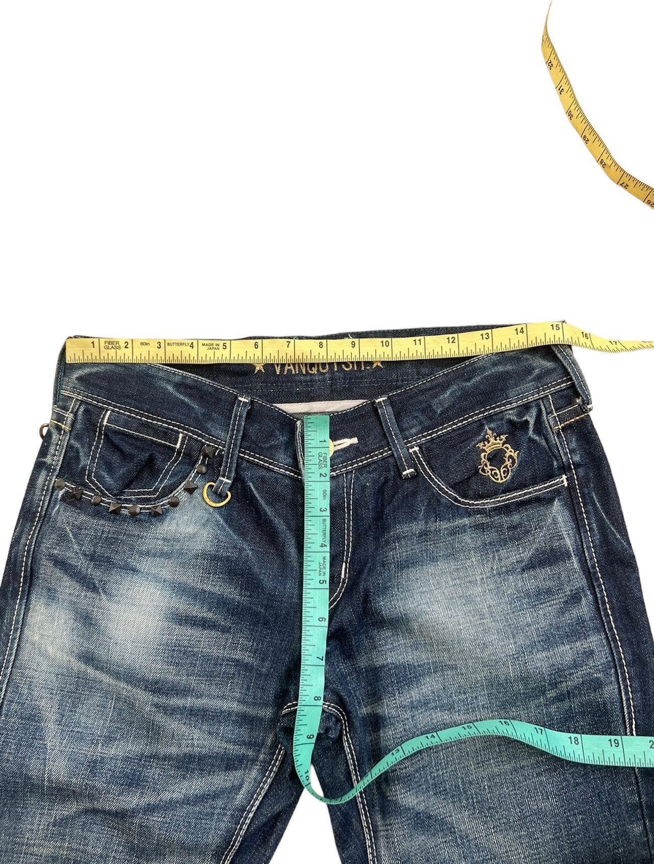 Vanquish Claw Mark Mud Vanquish Japan Released Hem Denim Flare Jeans Size US 29 - 3 Thumbnail