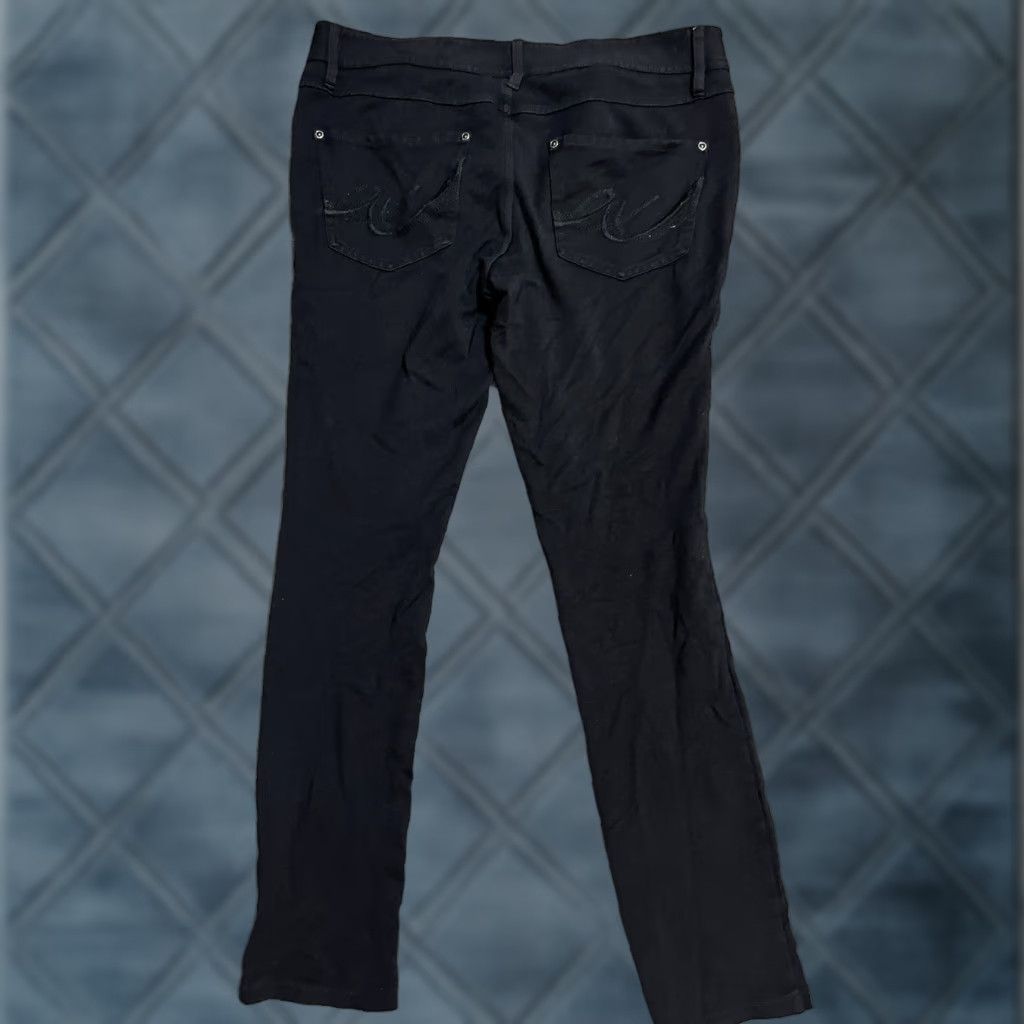 Express EXPRESS Black Knit Skinny Jeans Women Medium Regular Size 32" / US 10 / IT 46 - 1 Thumbnail