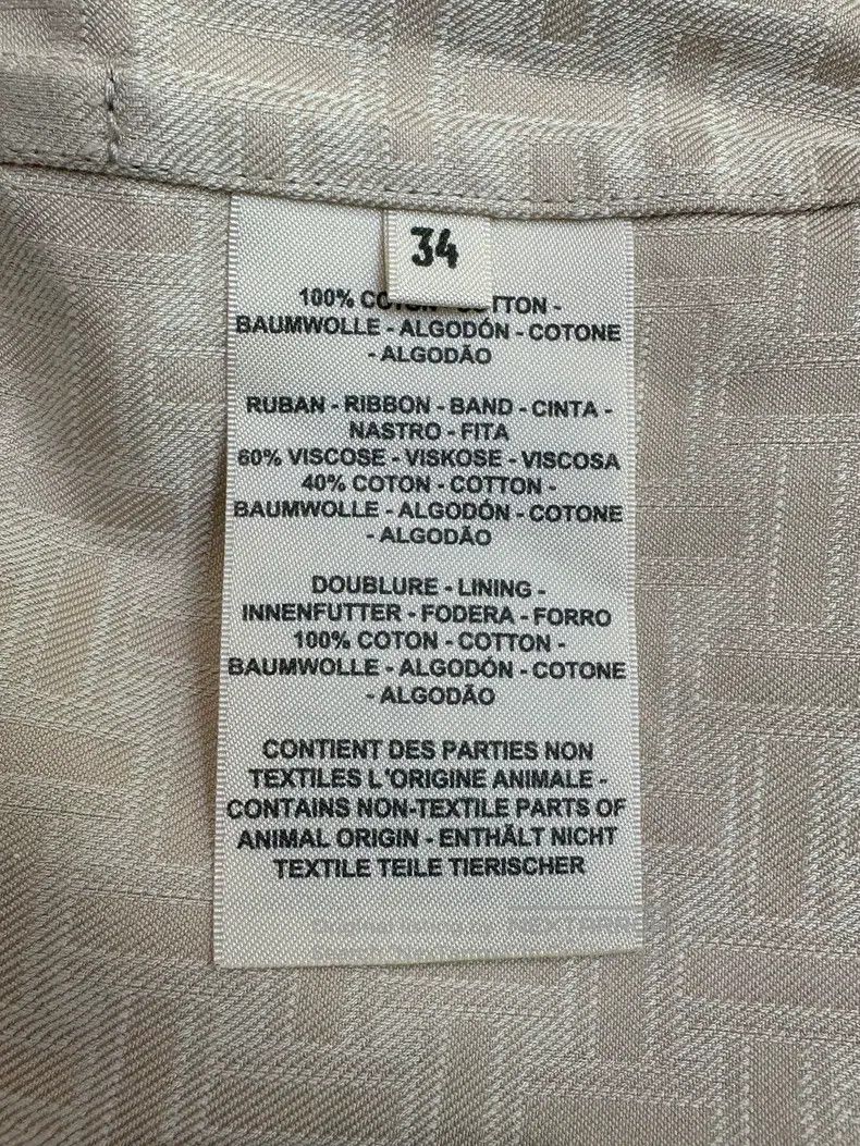 Hermes Hermes Letter H Printed Long Trench Coat Size XXS / US 00 / IT 34 - 7 Thumbnail