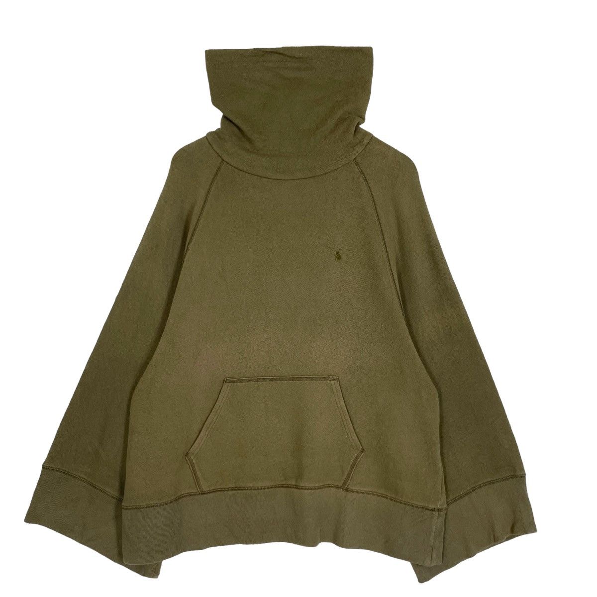 Ralph Lauren Vintage Ralph Lauren Turtle Neck Sweatshirt Women Sun Faded Size M / US 6-8 / IT 42-44 - 1 Thumbnail