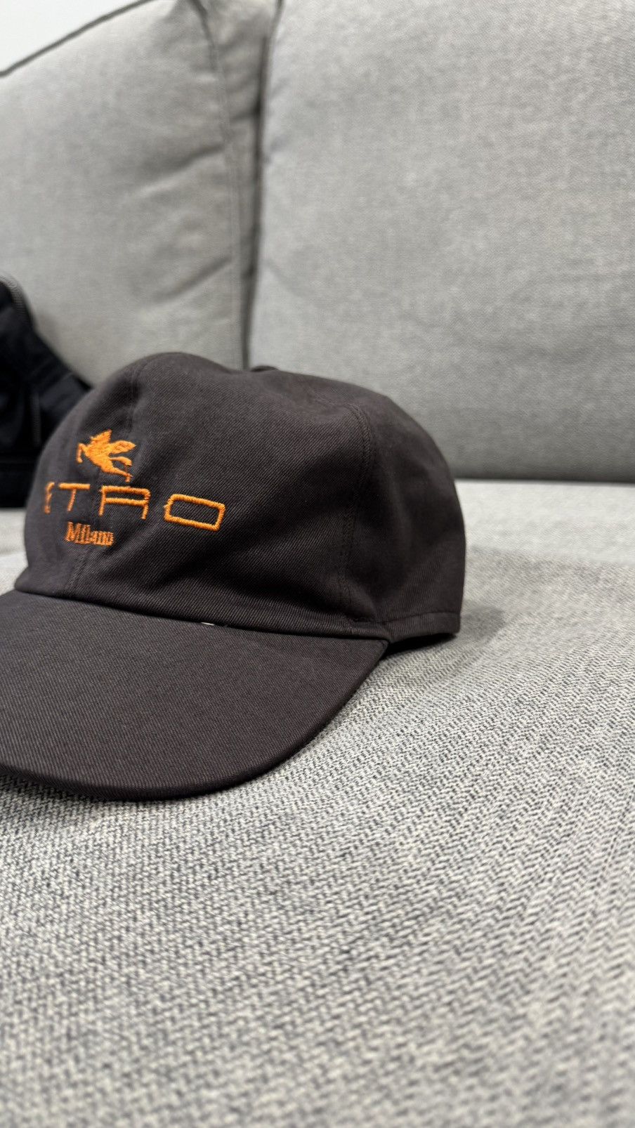 Etro Etro Milano Logo Embroidery Cap Size ONE SIZE - 4 Thumbnail